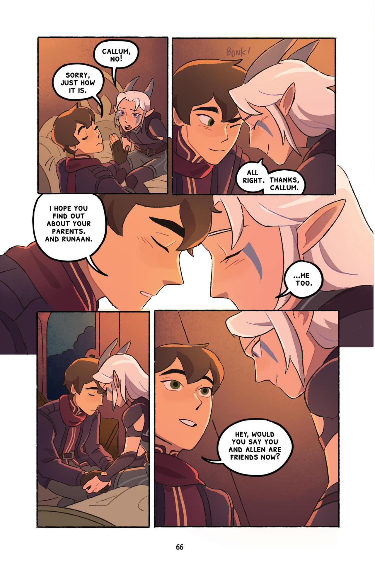 Through the Moon: The Dragon Prince Graphic Novel (2020) issue 1 - Page 70