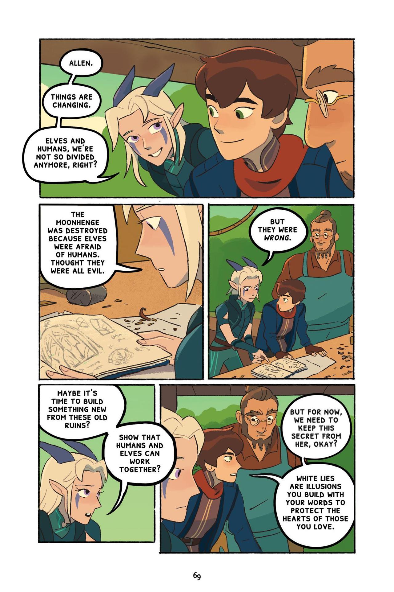 Through the Moon: The Dragon Prince Graphic Novel (2020) issue 1 - Page 73