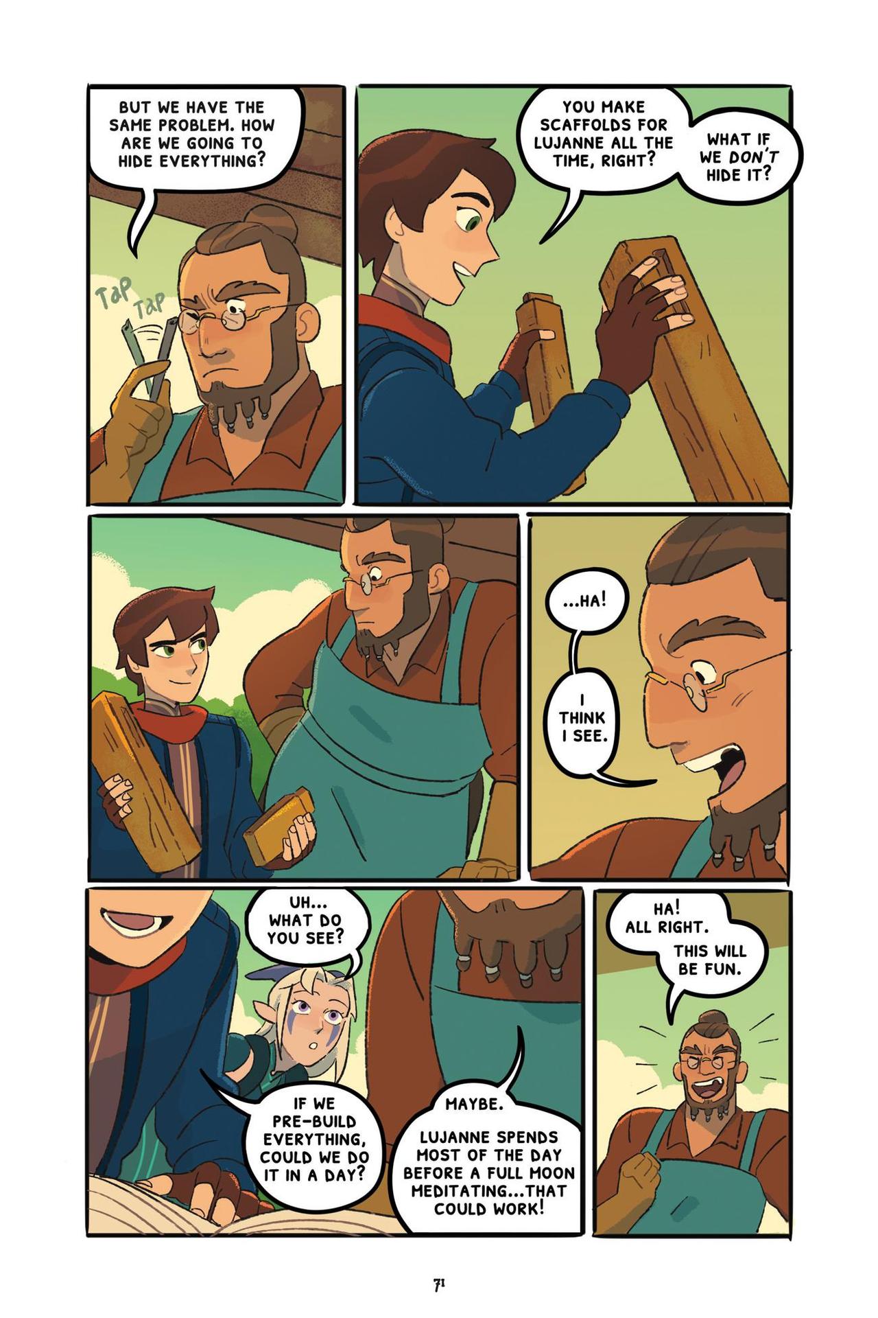 Through the Moon: The Dragon Prince Graphic Novel (2020) issue 1 - Page 75