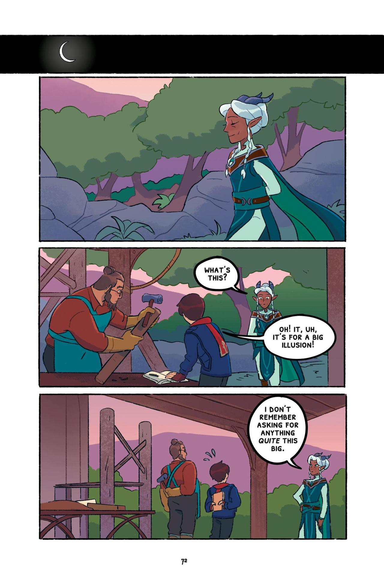 Through the Moon: The Dragon Prince Graphic Novel (2020) issue 1 - Page 76