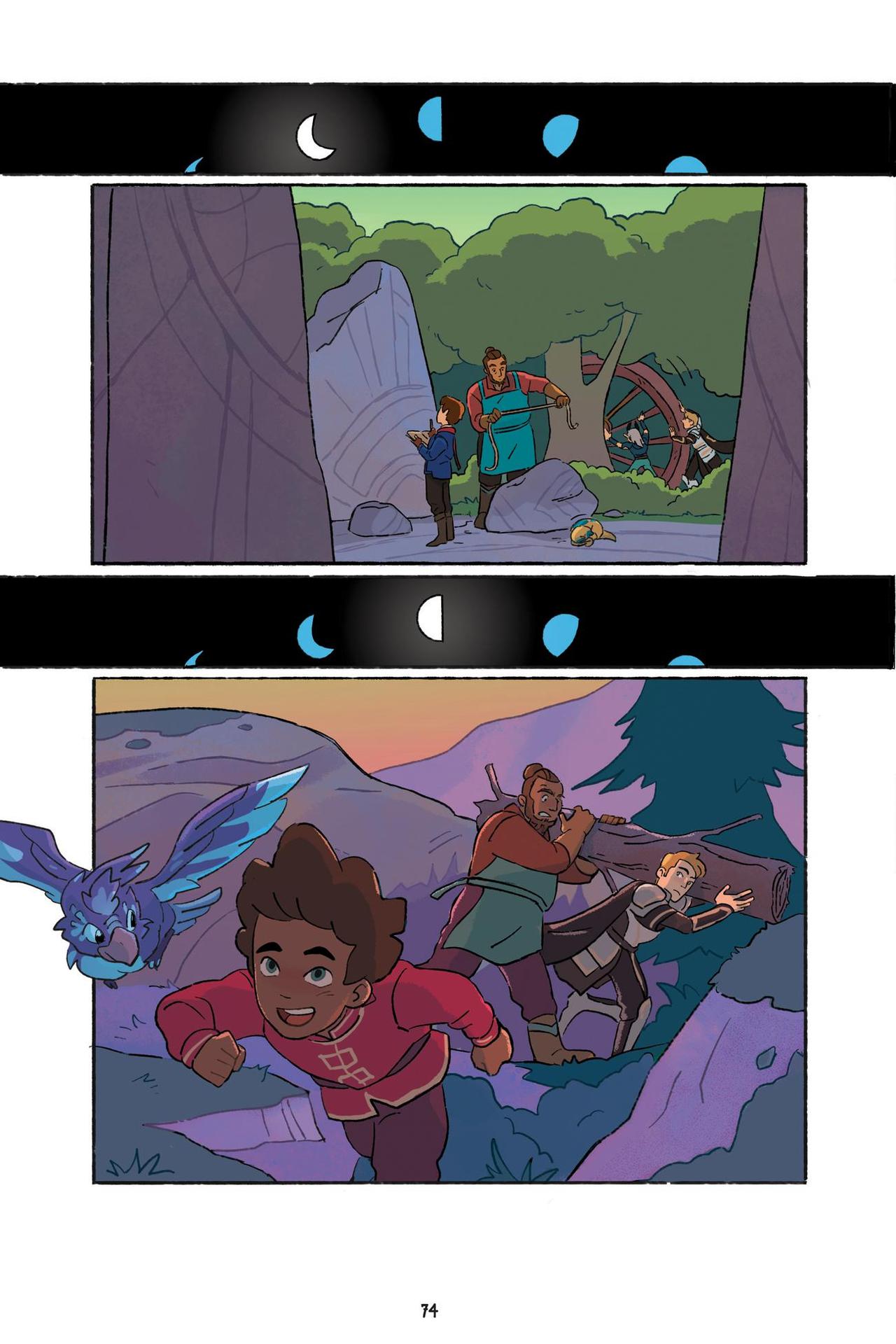 Through the Moon: The Dragon Prince Graphic Novel (2020) issue 1 - Page 78