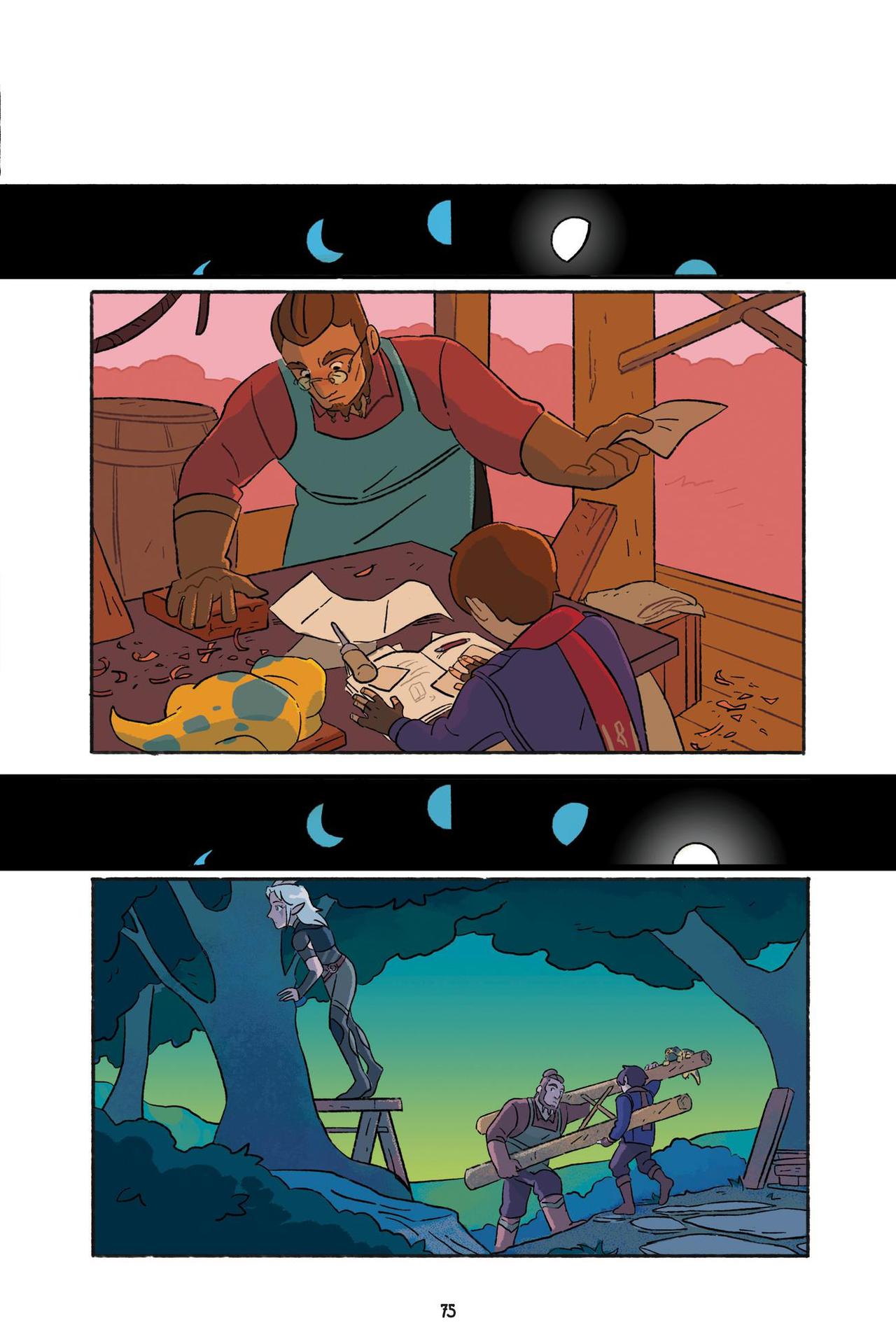 Through the Moon: The Dragon Prince Graphic Novel (2020) issue 1 - Page 79