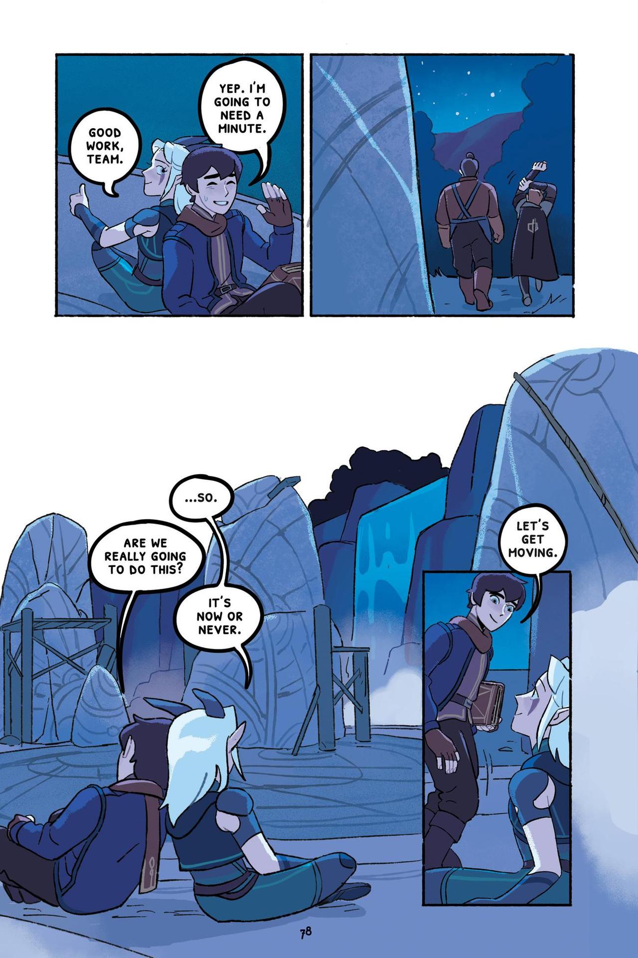 Through the Moon: The Dragon Prince Graphic Novel (2020) issue 1 - Page 82