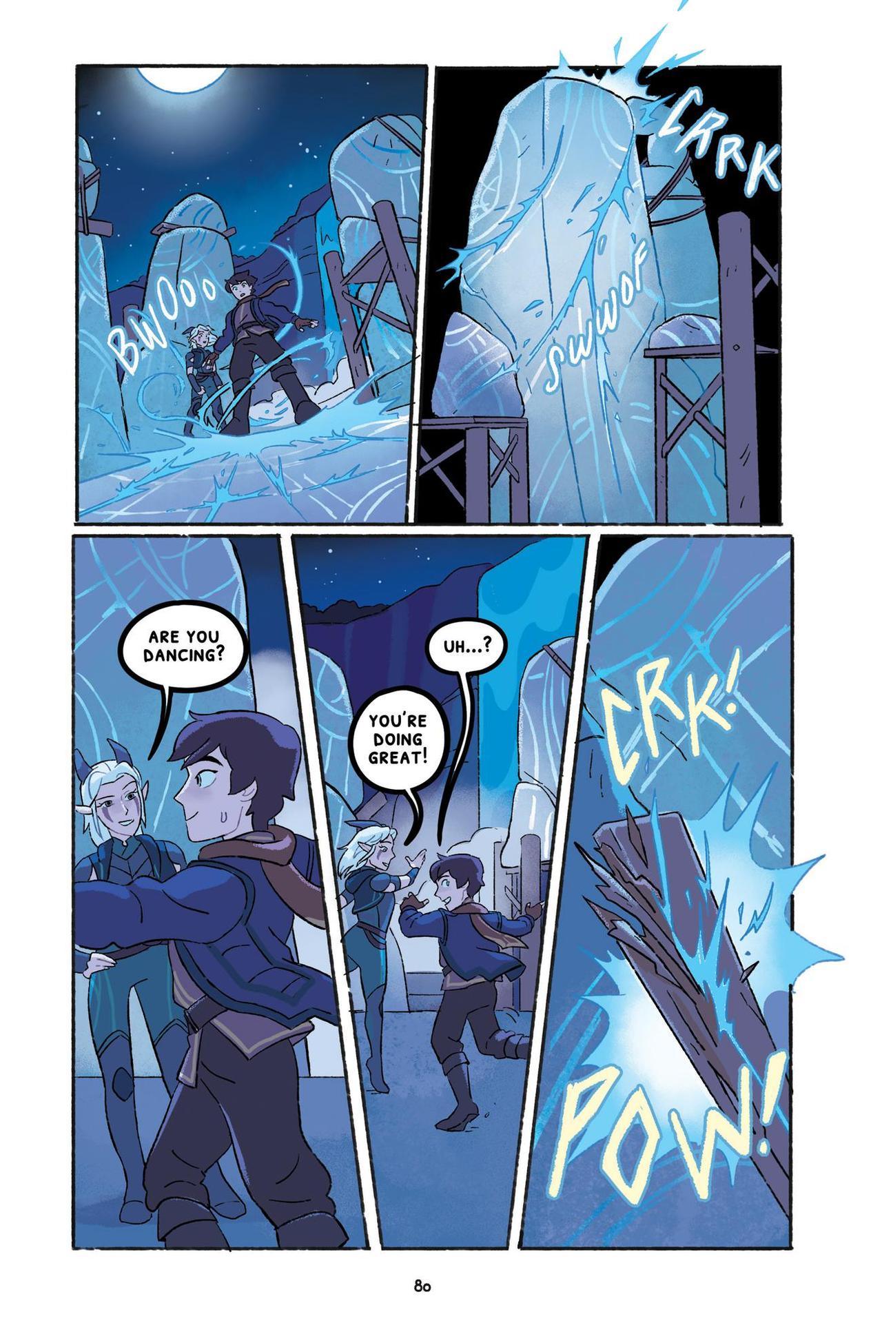 Through the Moon: The Dragon Prince Graphic Novel (2020) issue 1 - Page 84