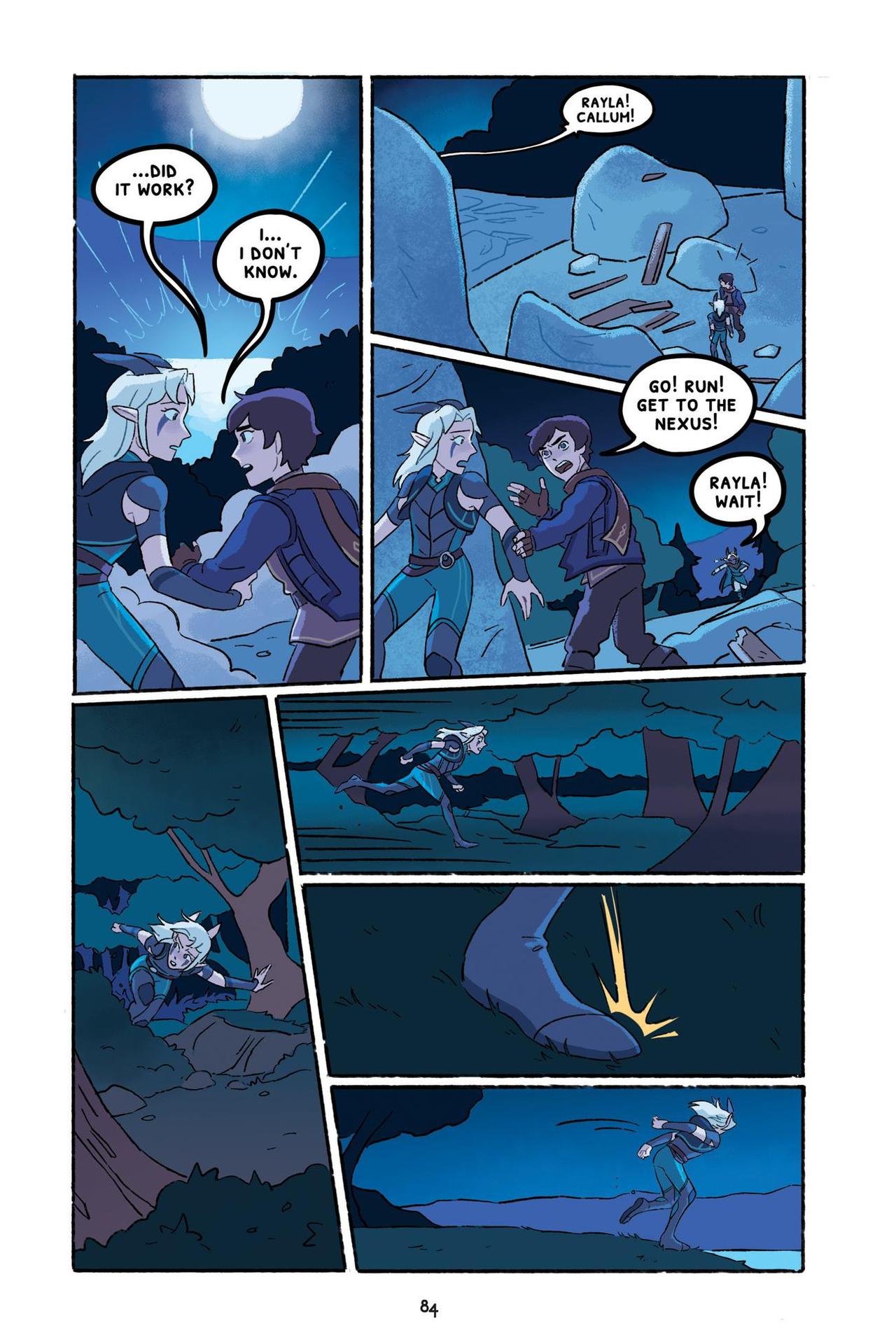 Through the Moon: The Dragon Prince Graphic Novel (2020) issue 1 - Page 88