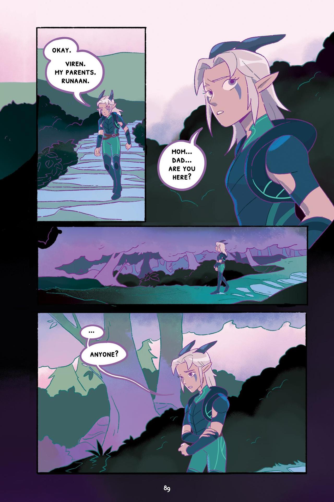 Through the Moon: The Dragon Prince Graphic Novel (2020) issue 1 - Page 93