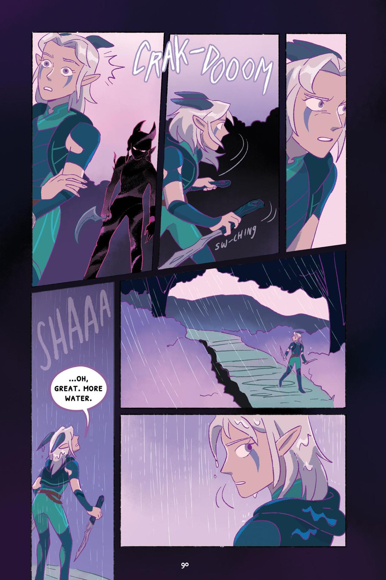 Through the Moon: The Dragon Prince Graphic Novel (2020) issue 1 - Page 94