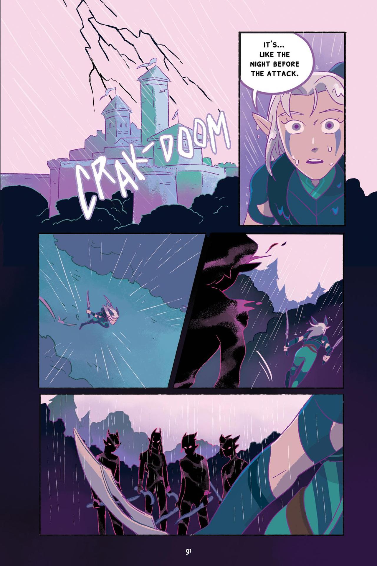 Through the Moon: The Dragon Prince Graphic Novel (2020) issue 1 - Page 95