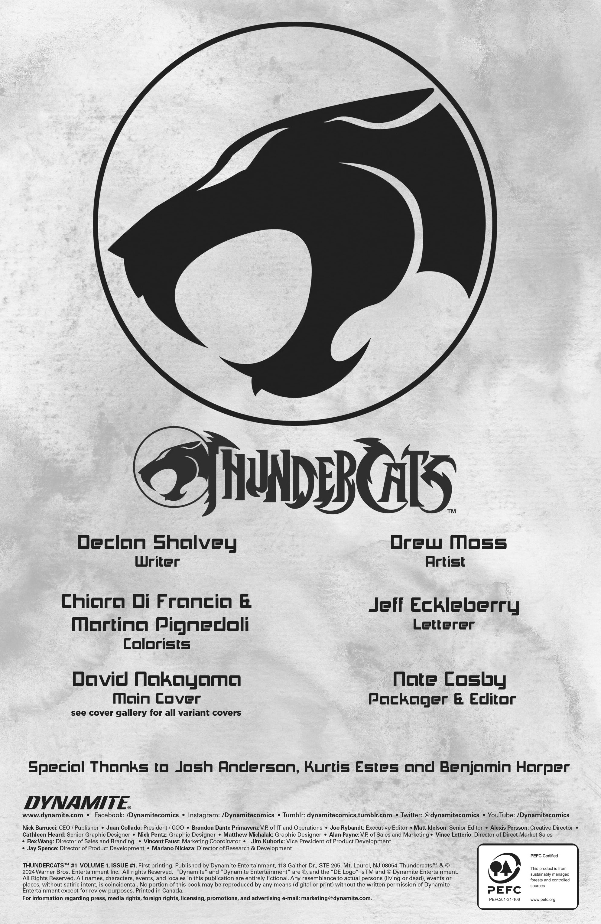 Read Thundercats (2024) Issue 1 Online All Page