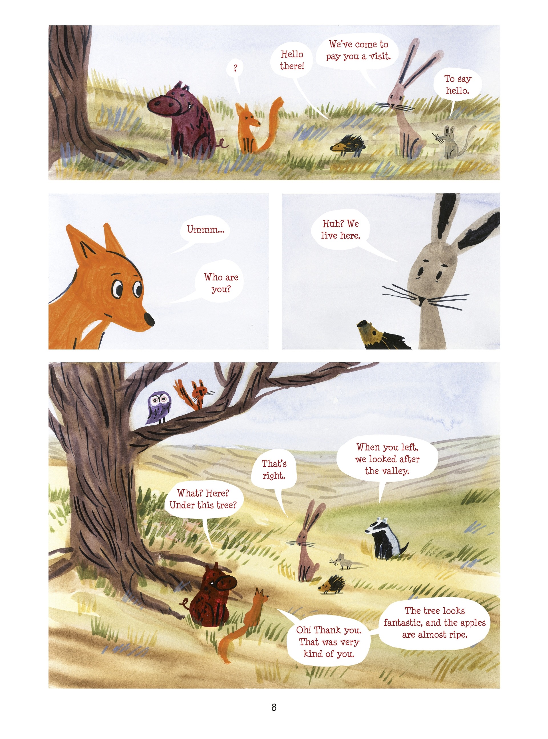 Tiny Fox and Great Boar (2018-) issue 5 - Page 8