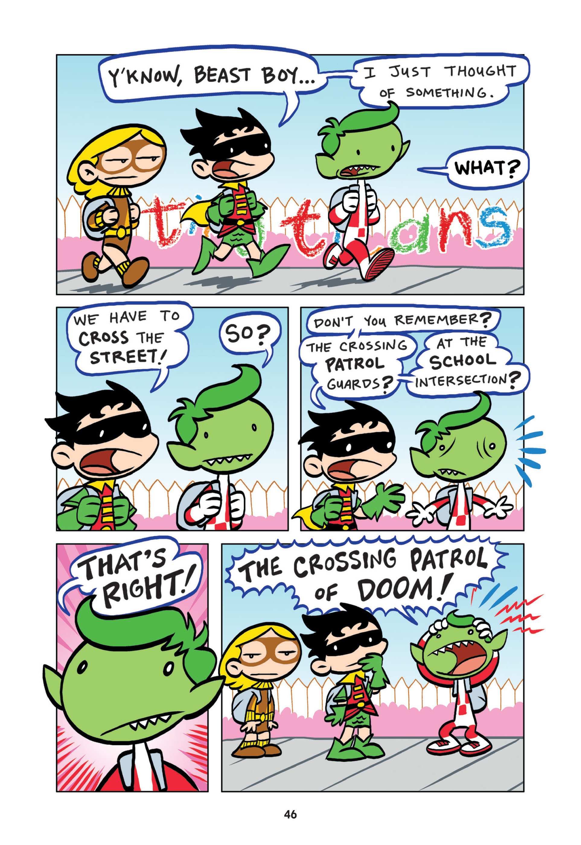 Tiny Titans: Beast Boy & Raven (2020) issue 1 - Page 46