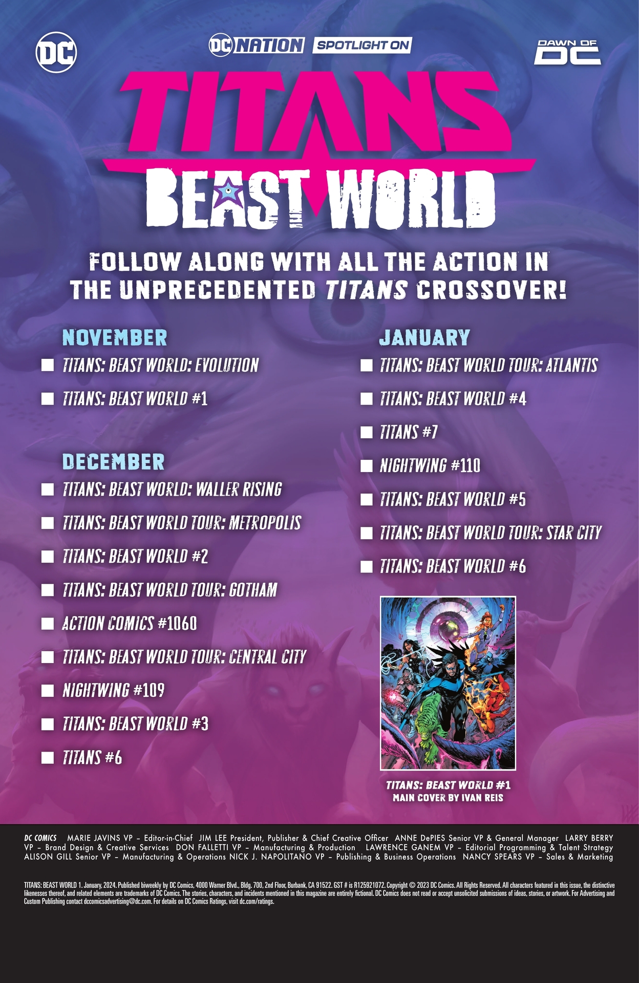 Titans: Beast World (2023-) issue 1 - Page 45