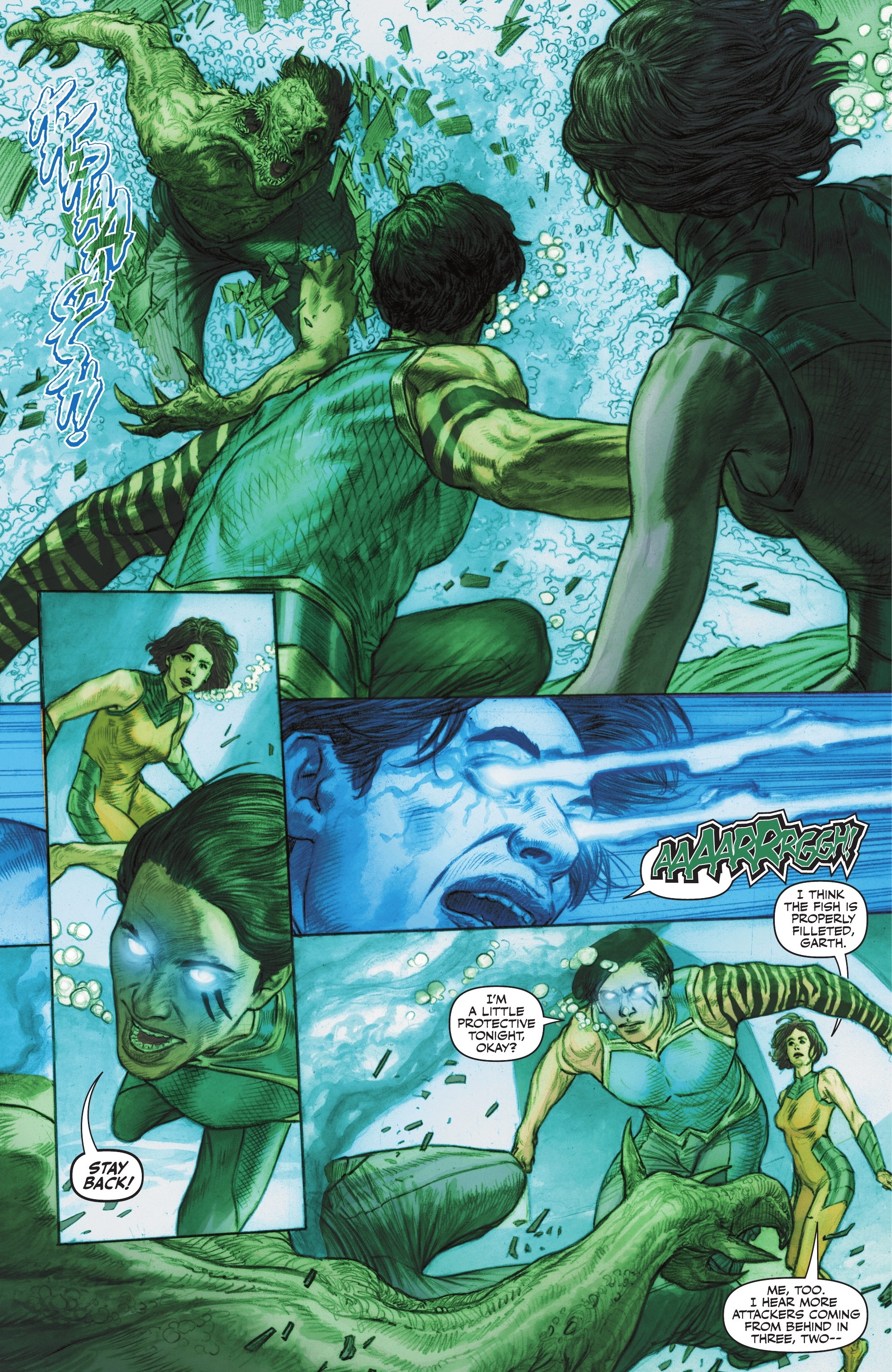 Titans: Beast World Tour - Atlantis (2024-) issue 1 - Page 7