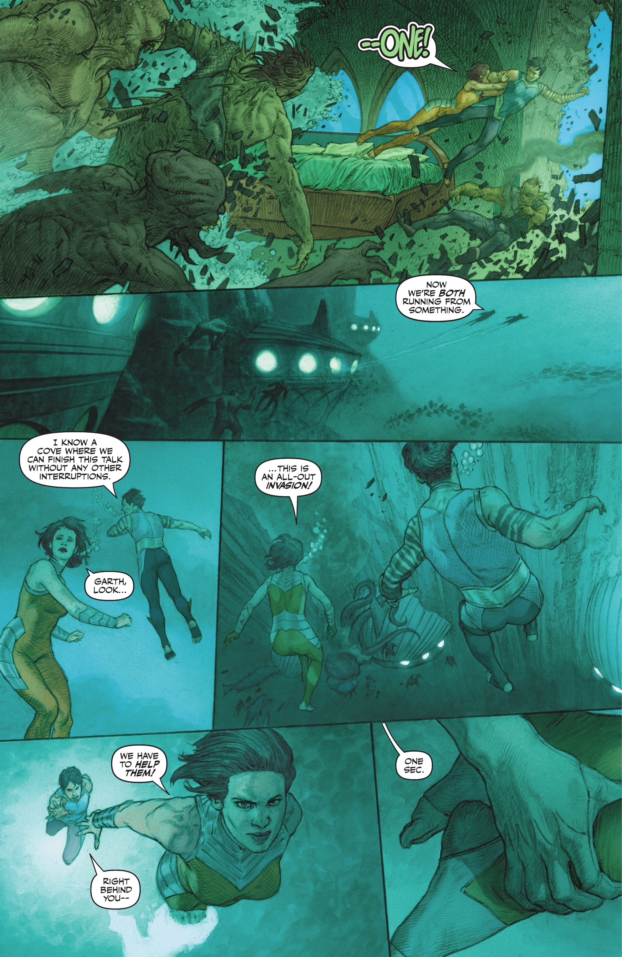 Titans: Beast World Tour - Atlantis (2024-) issue 1 - Page 8