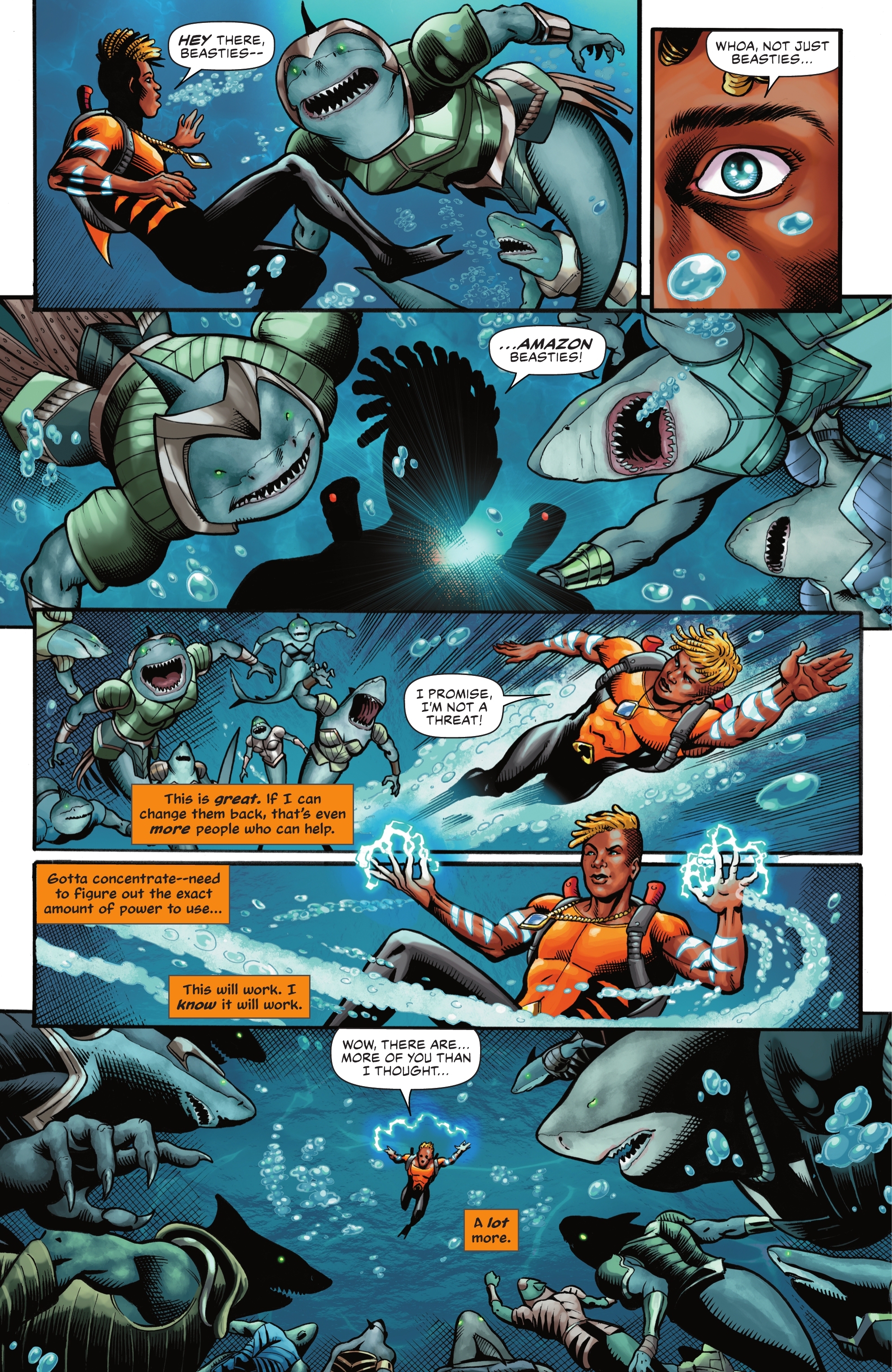 Titans: Beast World Tour - Atlantis (2024-) issue 1 - Page 31