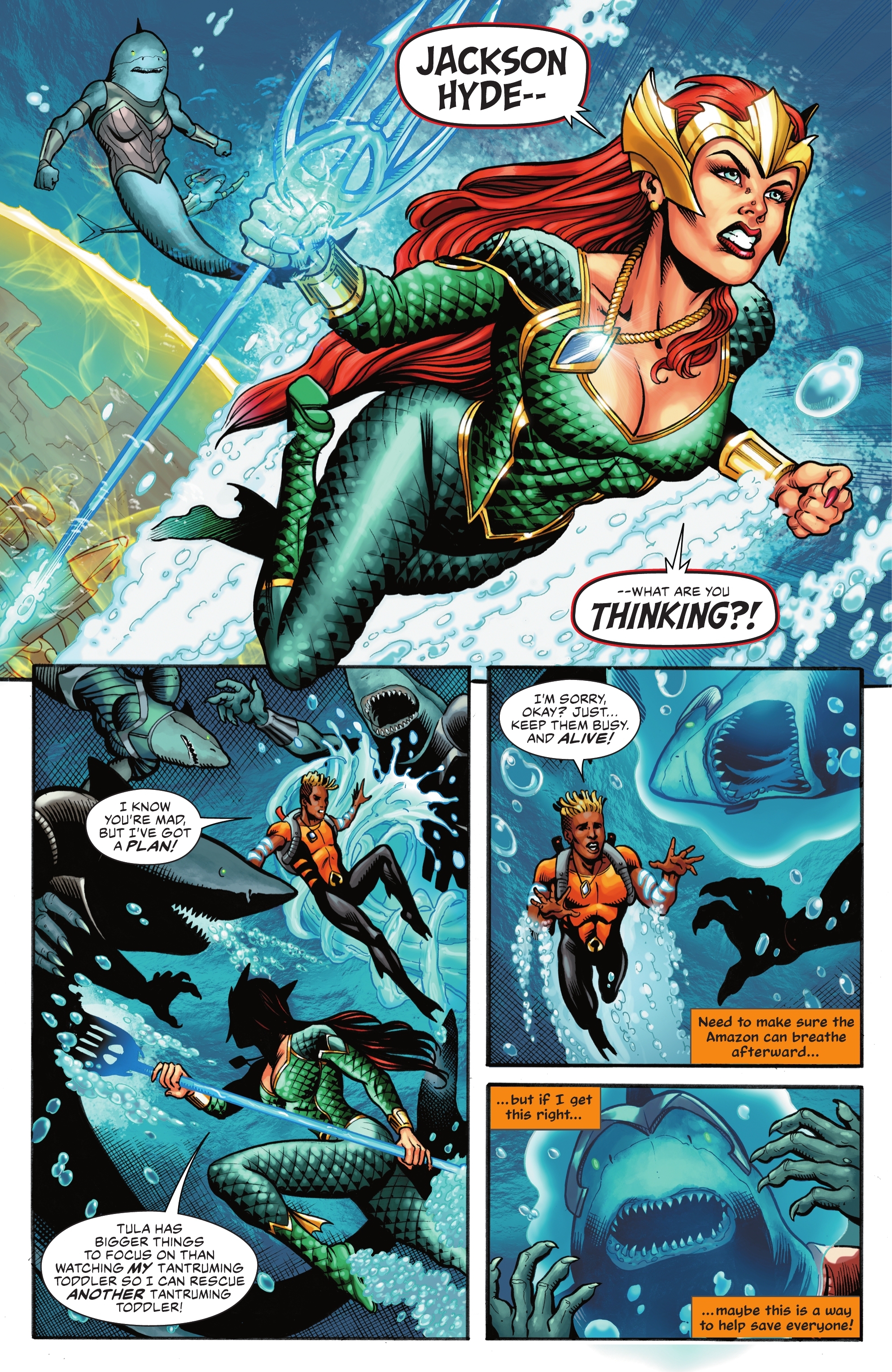 Titans: Beast World Tour - Atlantis (2024-) issue 1 - Page 32