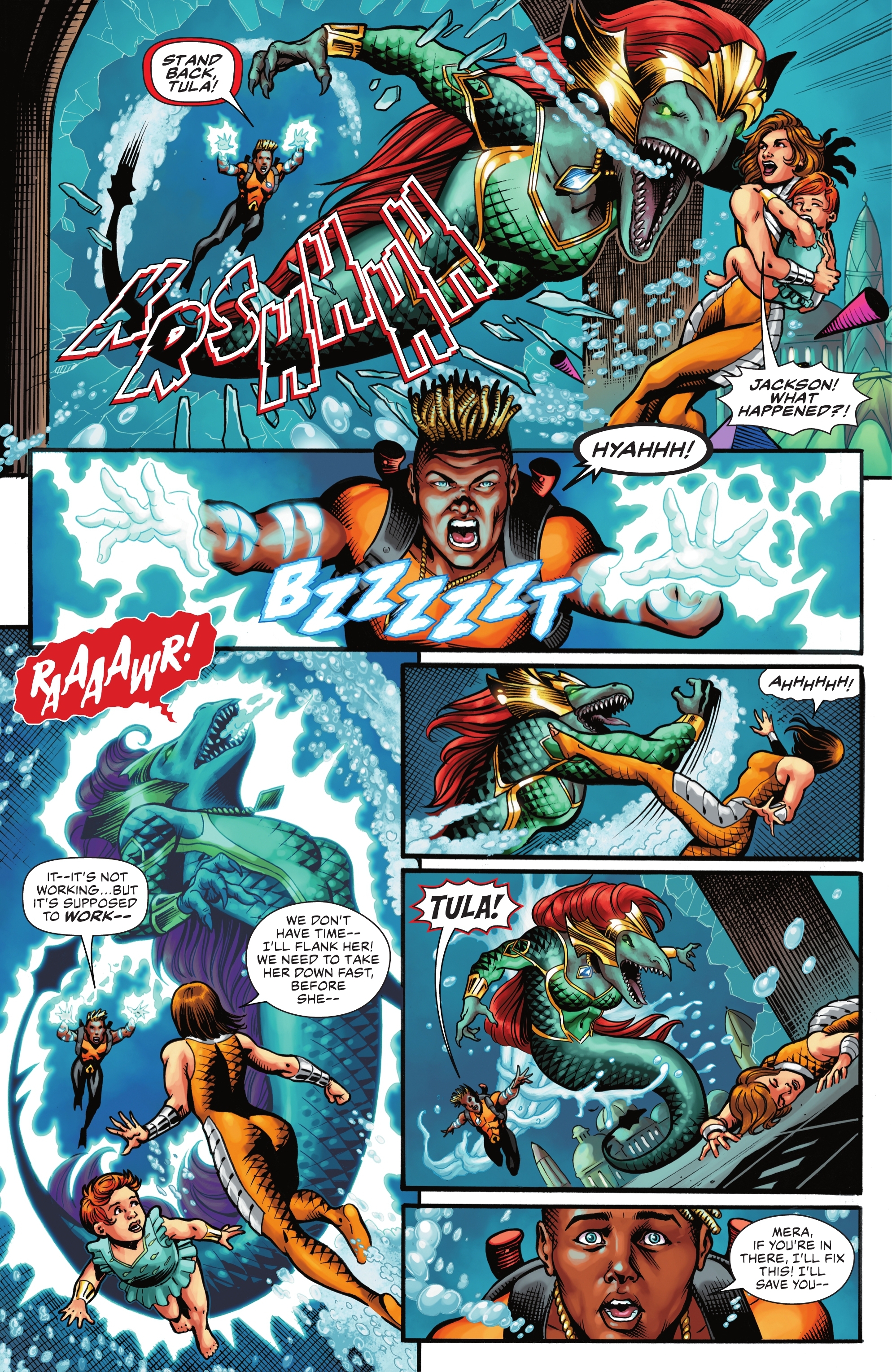 Titans: Beast World Tour - Atlantis (2024-) issue 1 - Page 36