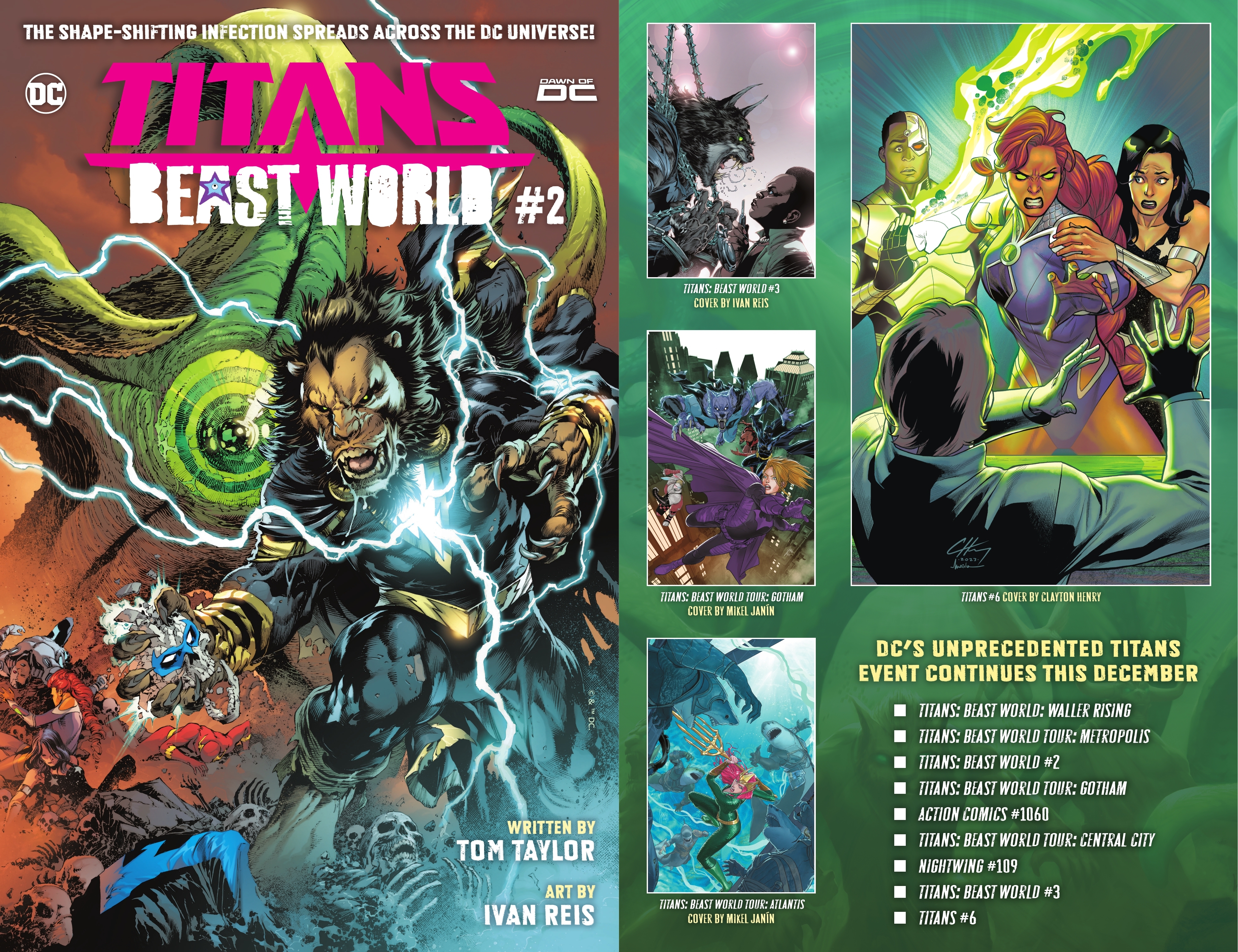 Titans: Beast World Tour - Metropolis (2023-) issue 1 - Page 2