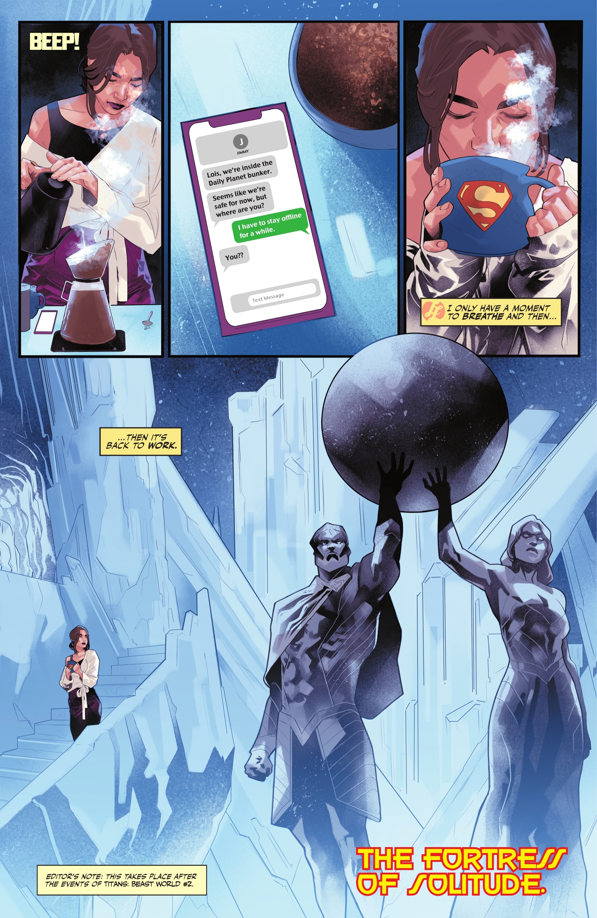 Titans: Beast World Tour - Metropolis (2023-) issue 1 - Page 33