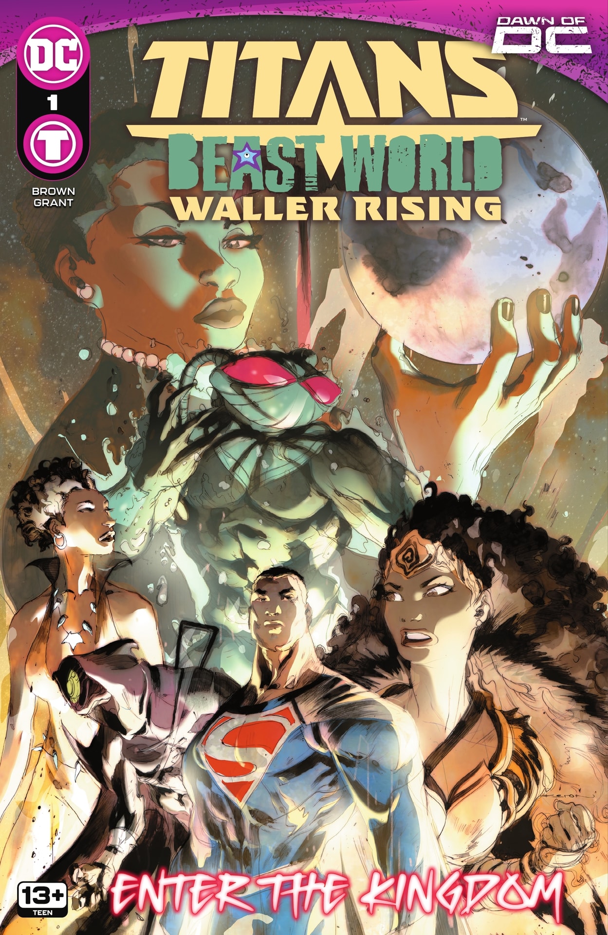 Titans: Beast World - Waller Rising (2023-): Chapter 1 - Page 1