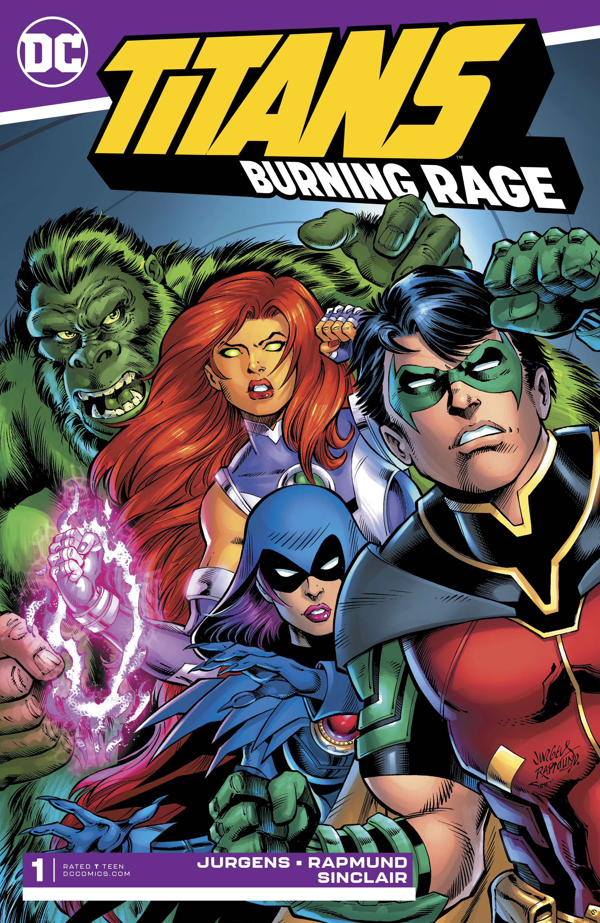 Titans: Burning Rage (2019-): Chapter 1 - Page 1
