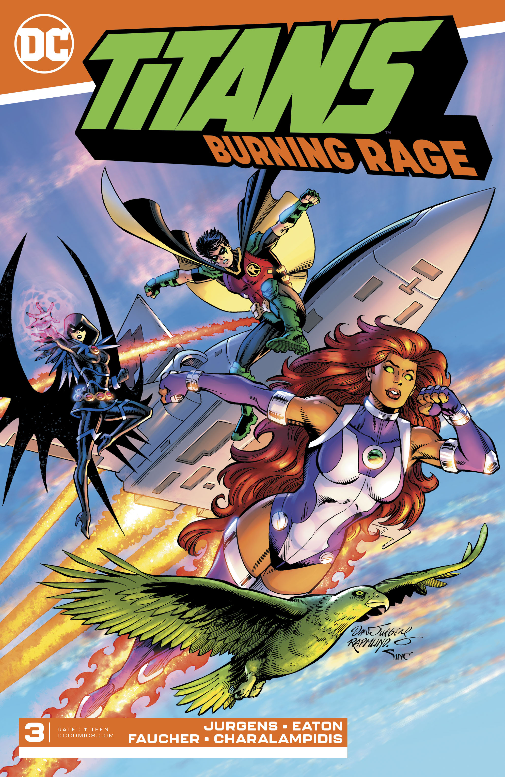 Titans: Burning Rage (2019-): Chapter 3 - Page 1