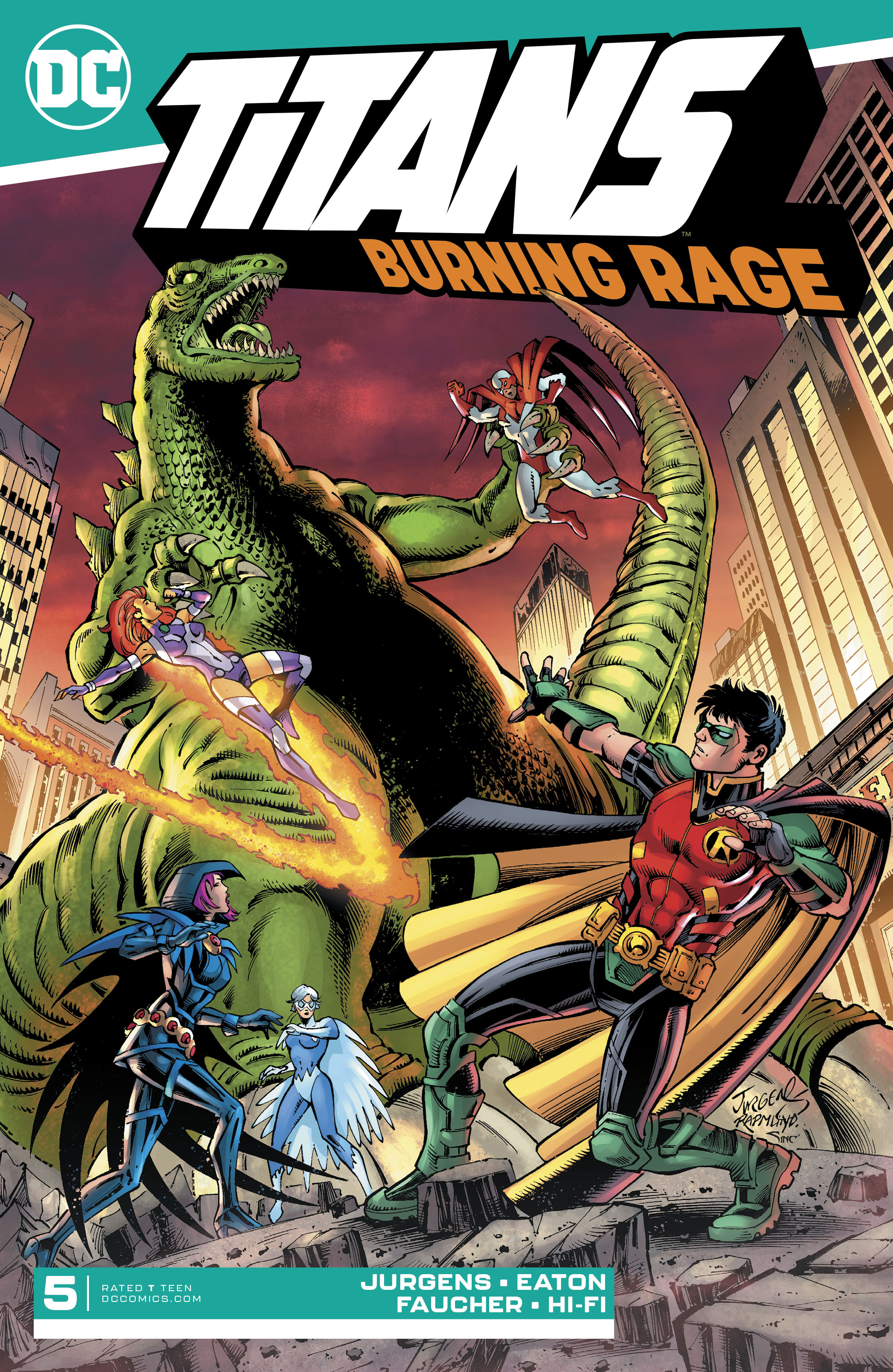 Titans: Burning Rage (2019-): Chapter 5 - Page 1