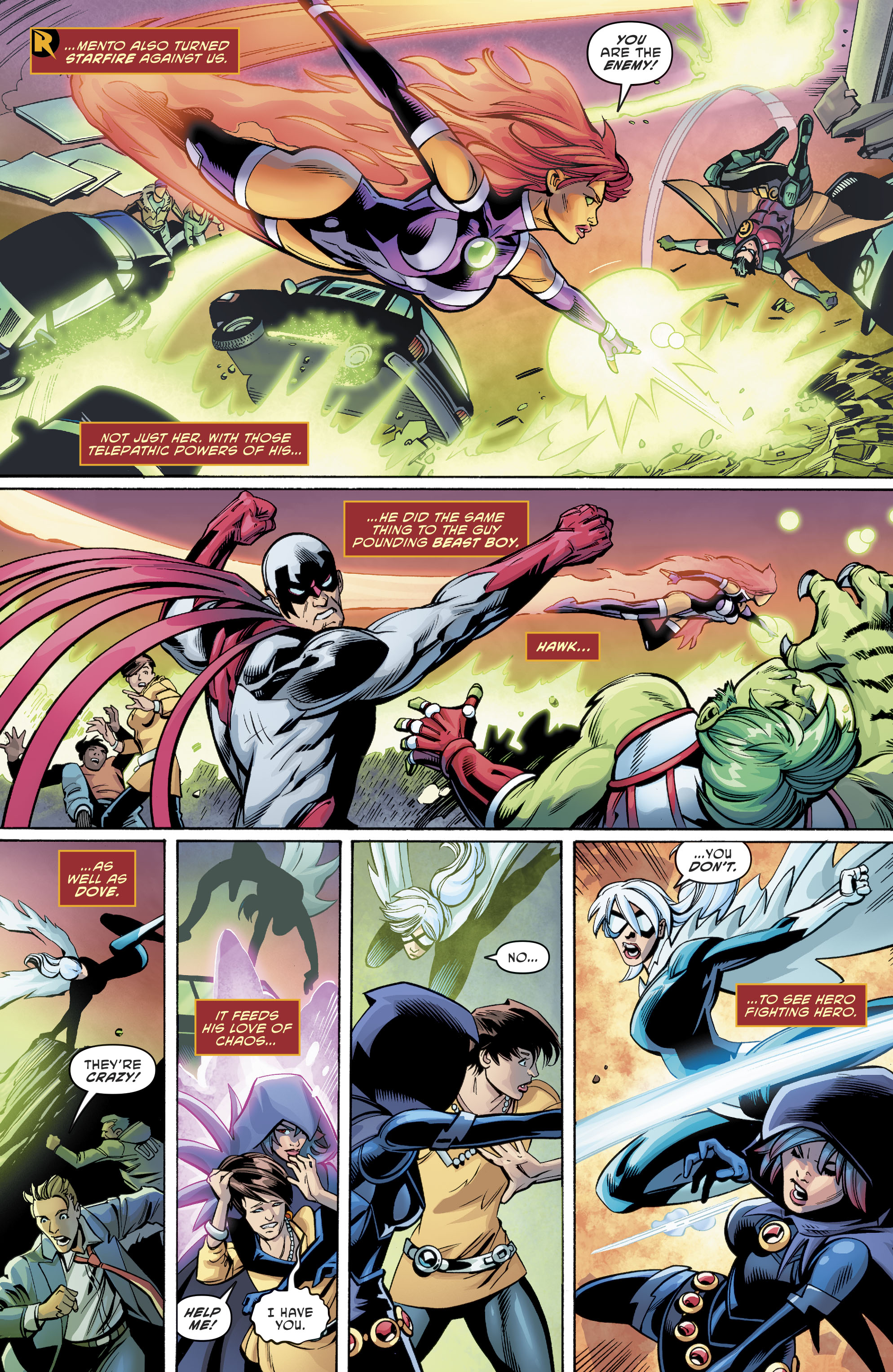 Titans: Burning Rage (2019-) issue 5 - Page 18