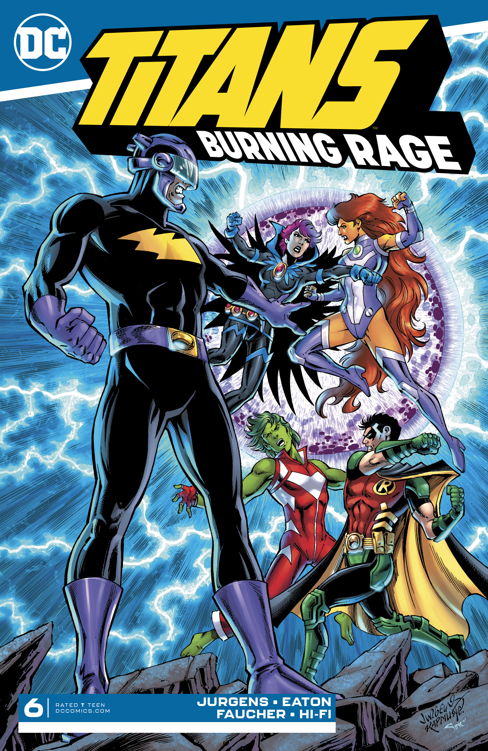 Titans: Burning Rage (2019-): Chapter 6 - Page 1
