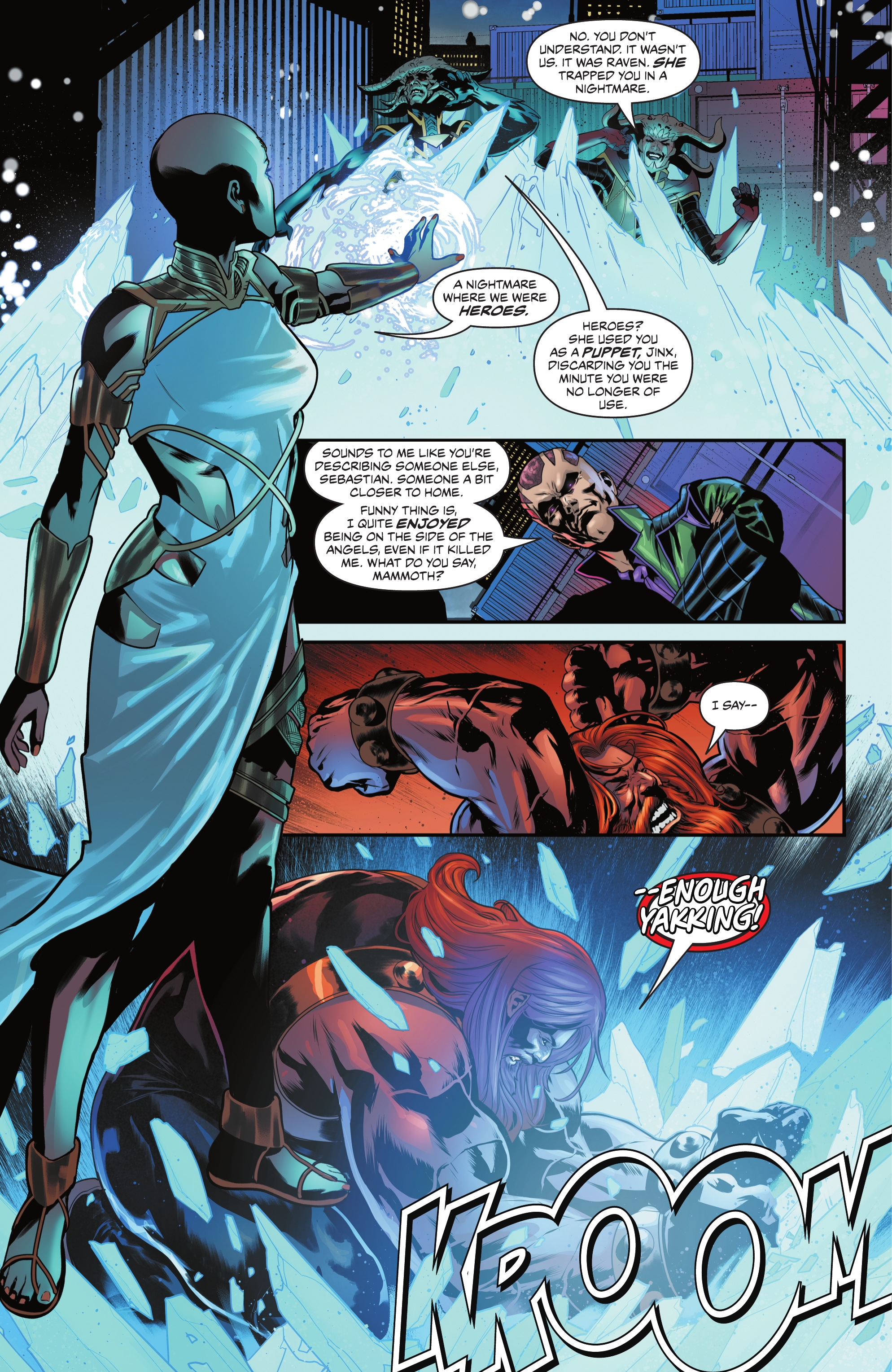 Titans United: Bloodpact (2022-) issue 6 - Page 21