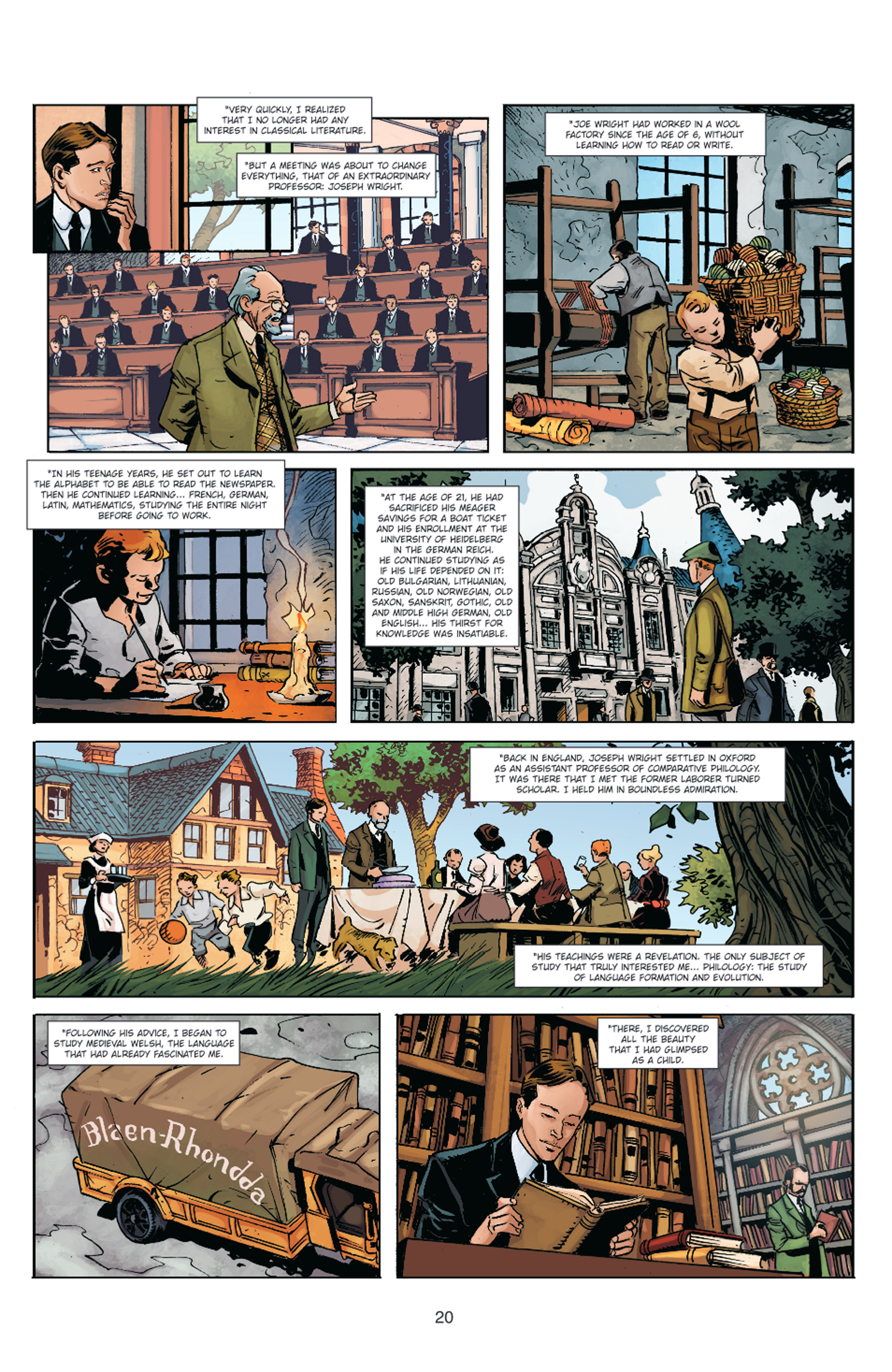 Tolkien: Lighting Up The Darkness (2024) issue GN - Page 22