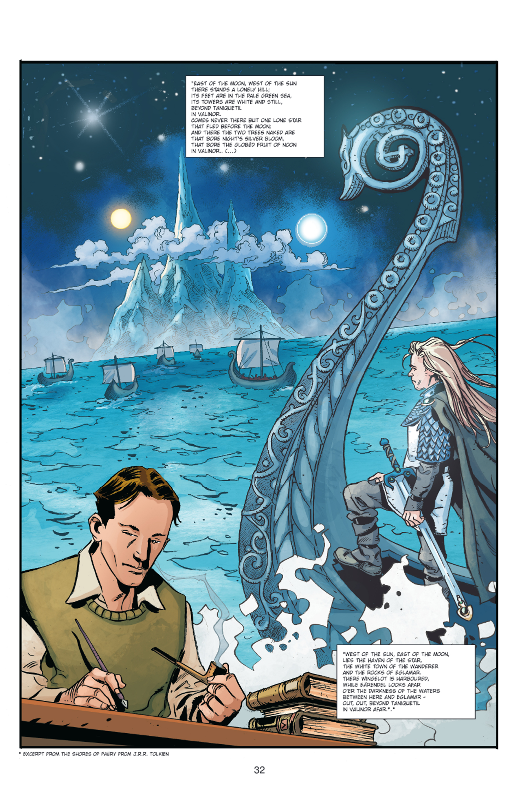 Tolkien: Lighting Up The Darkness (2024) issue GN - Page 34