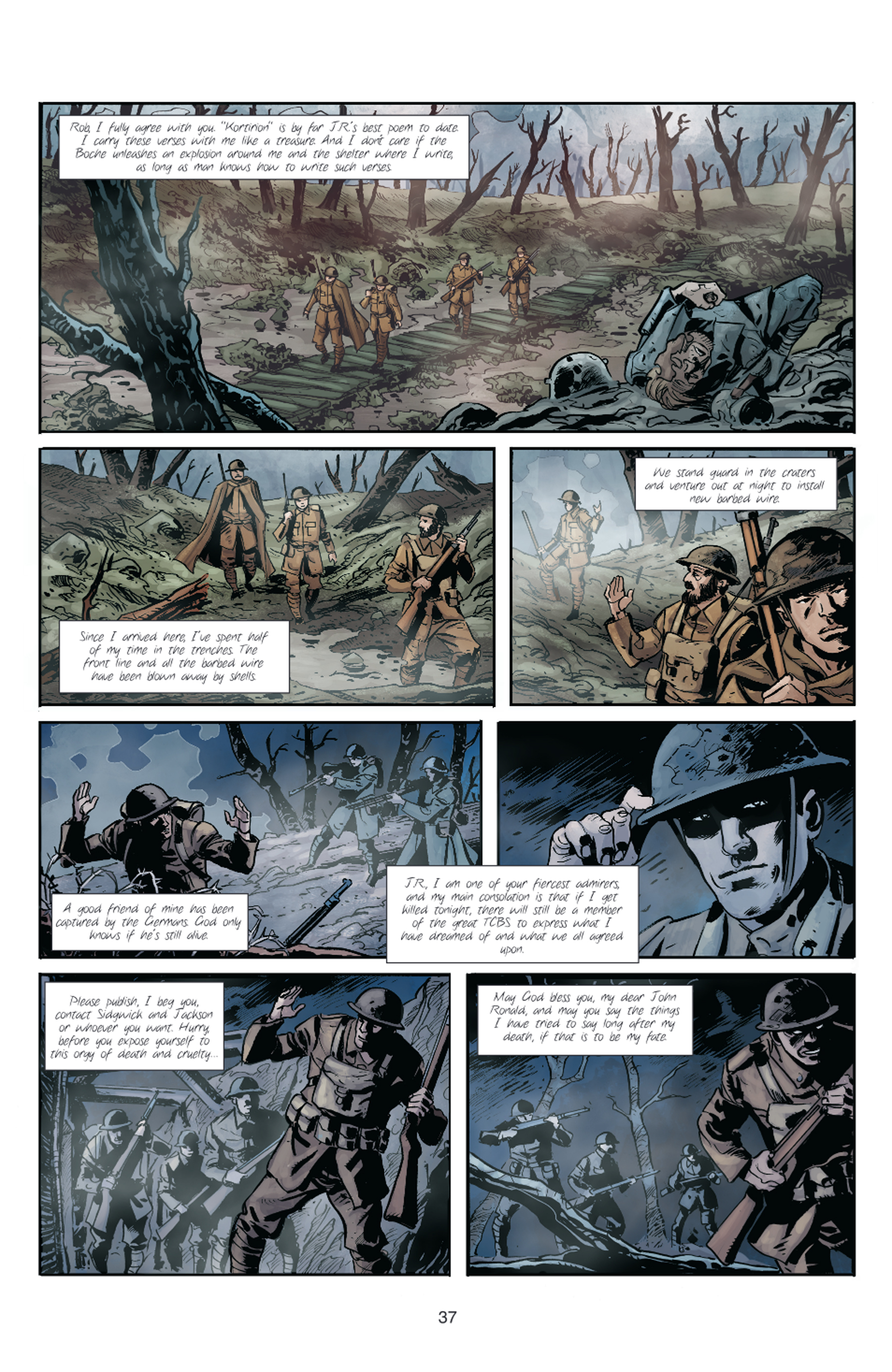 Tolkien: Lighting Up The Darkness (2024) issue GN - Page 39