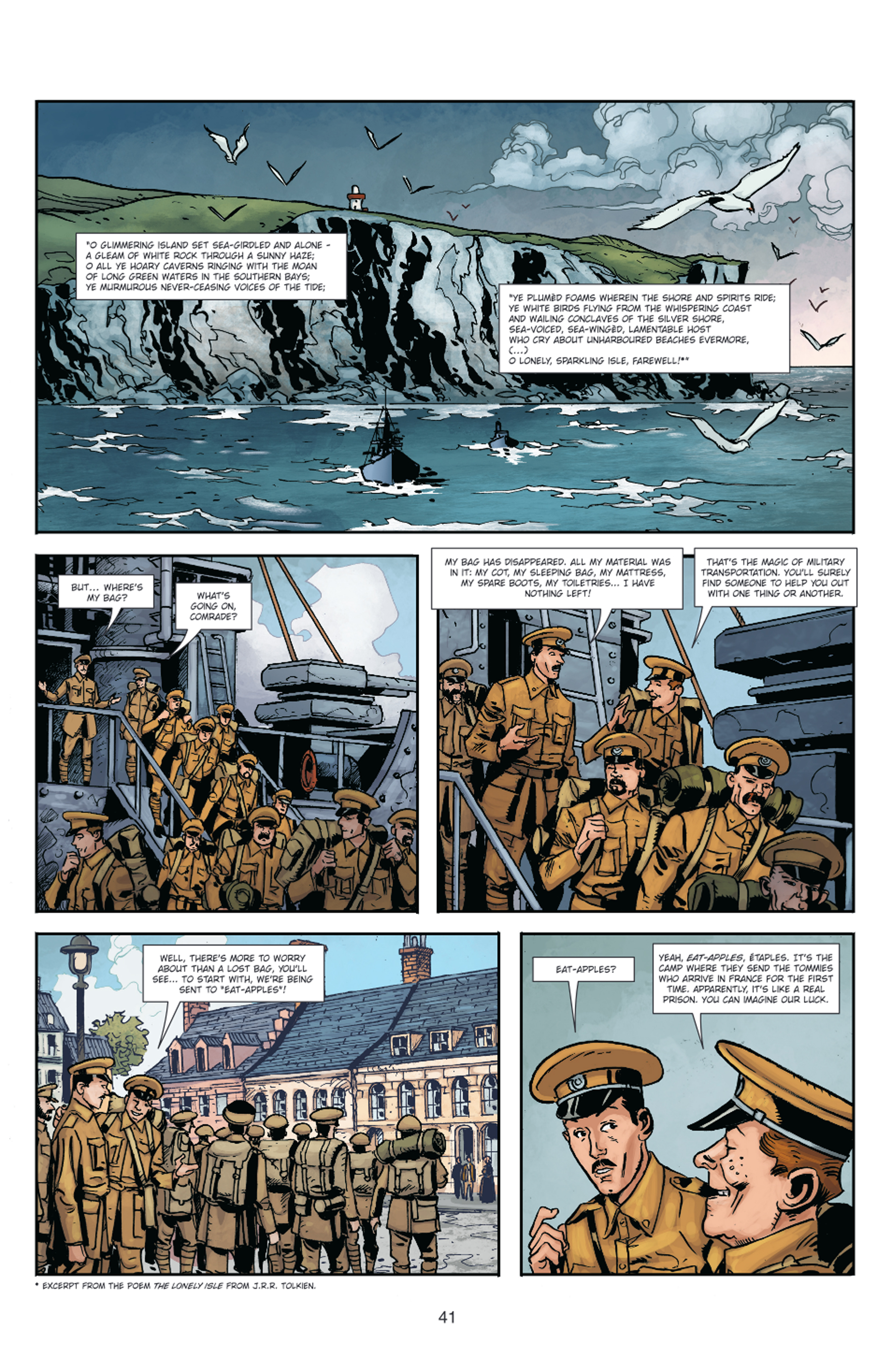 Tolkien: Lighting Up The Darkness (2024) issue GN - Page 43