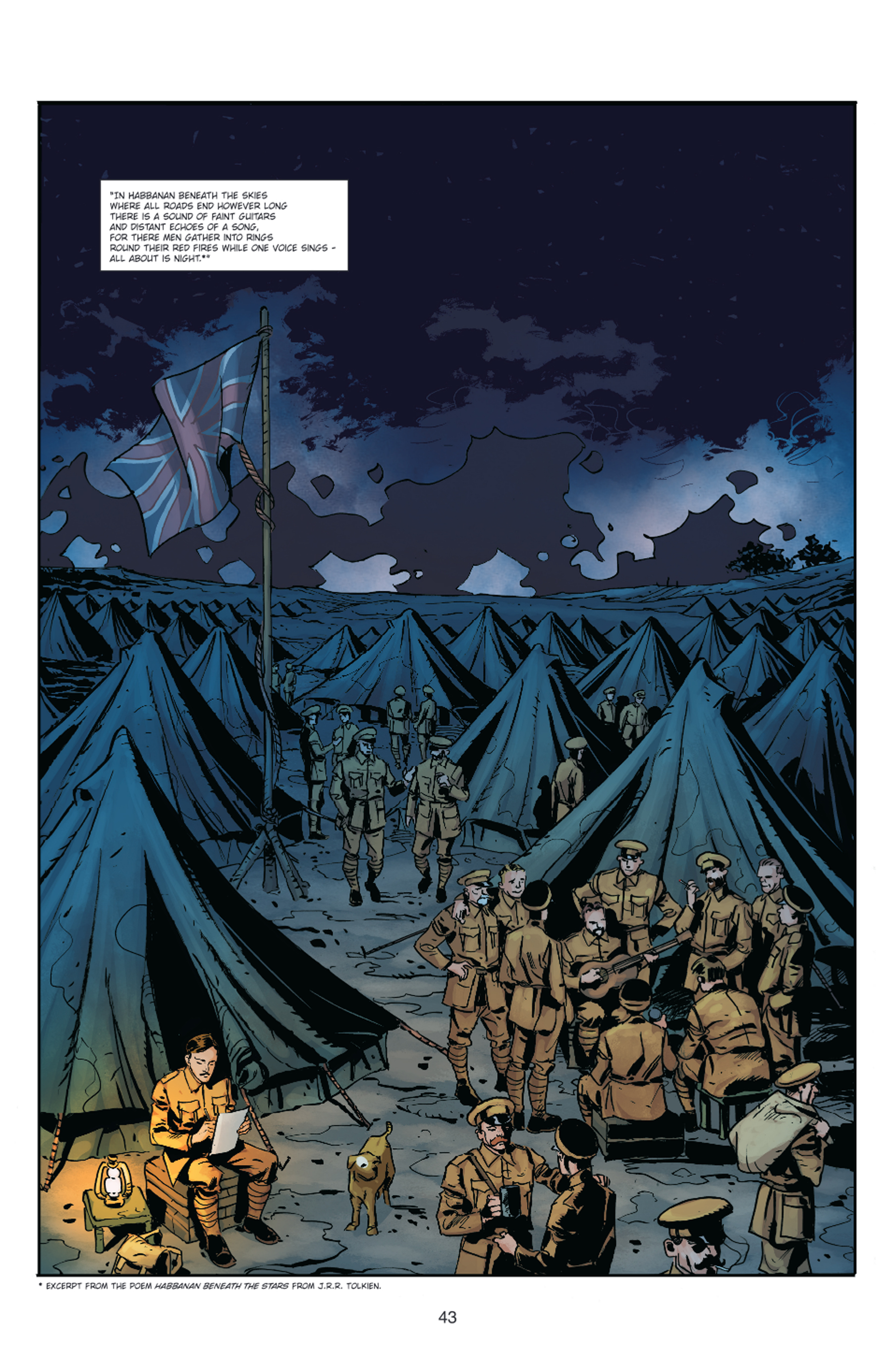 Tolkien: Lighting Up The Darkness (2024) issue GN - Page 45