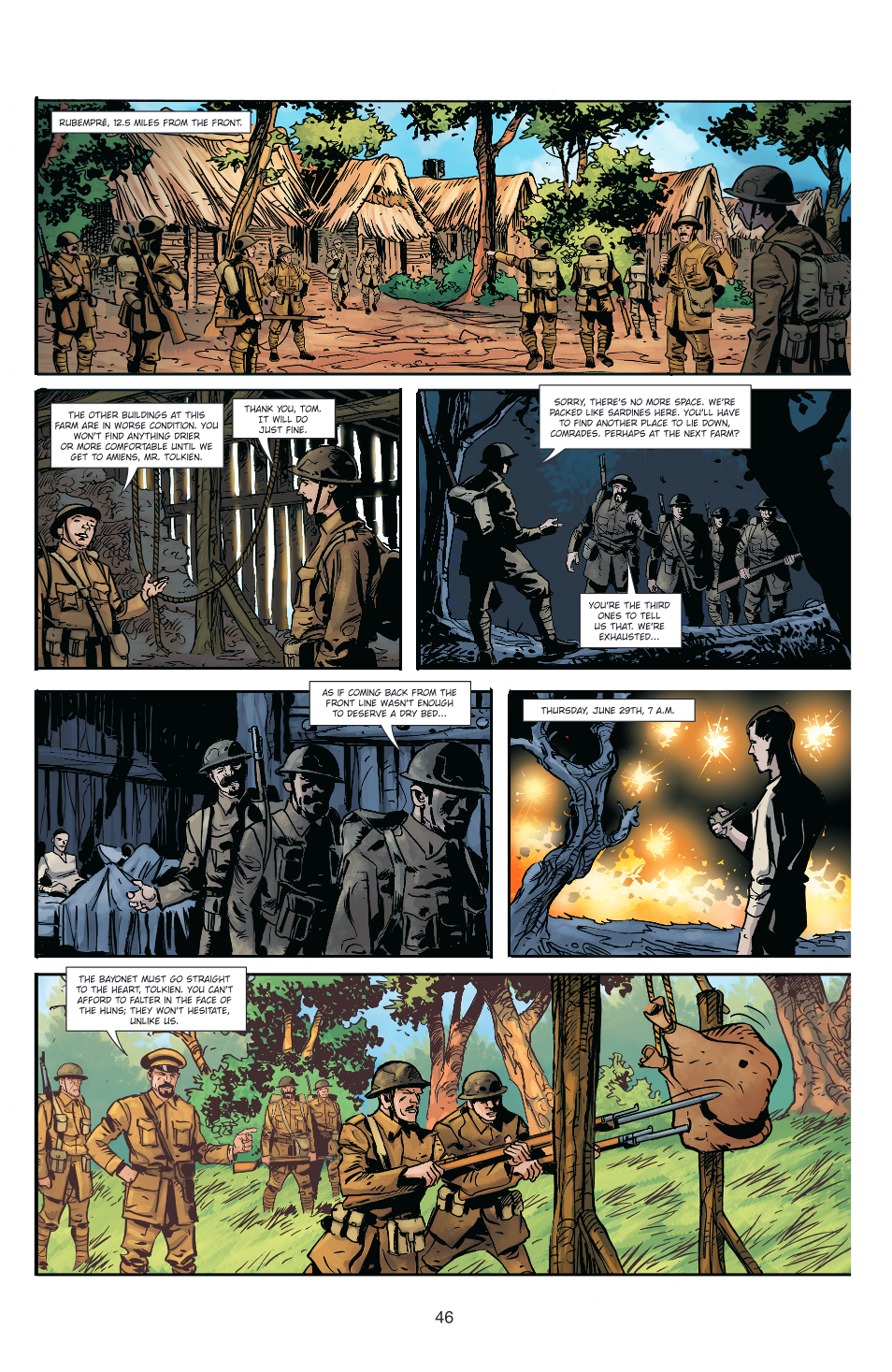 Tolkien: Lighting Up The Darkness (2024) issue GN - Page 48