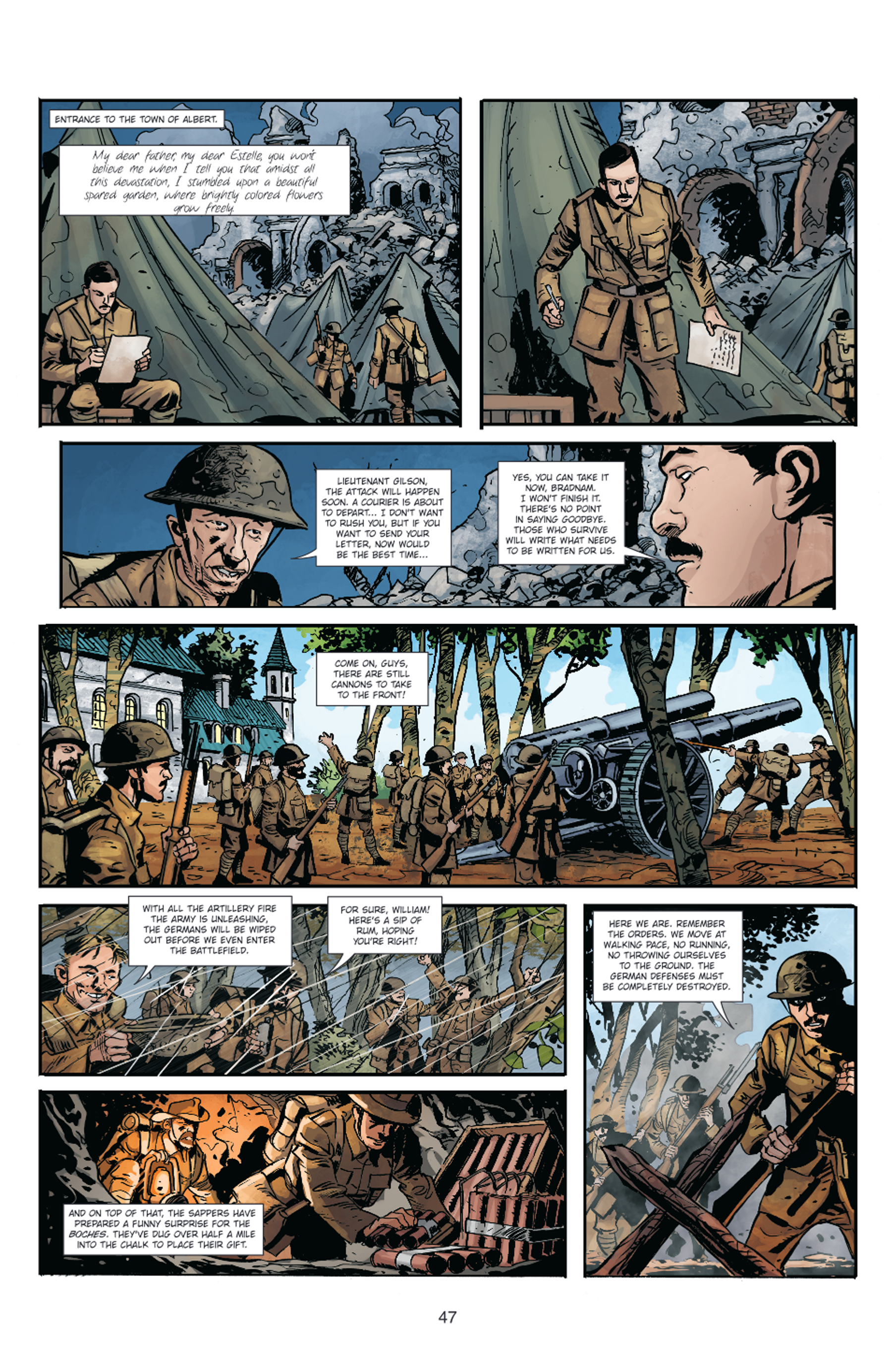 Tolkien: Lighting Up The Darkness (2024) issue GN - Page 49