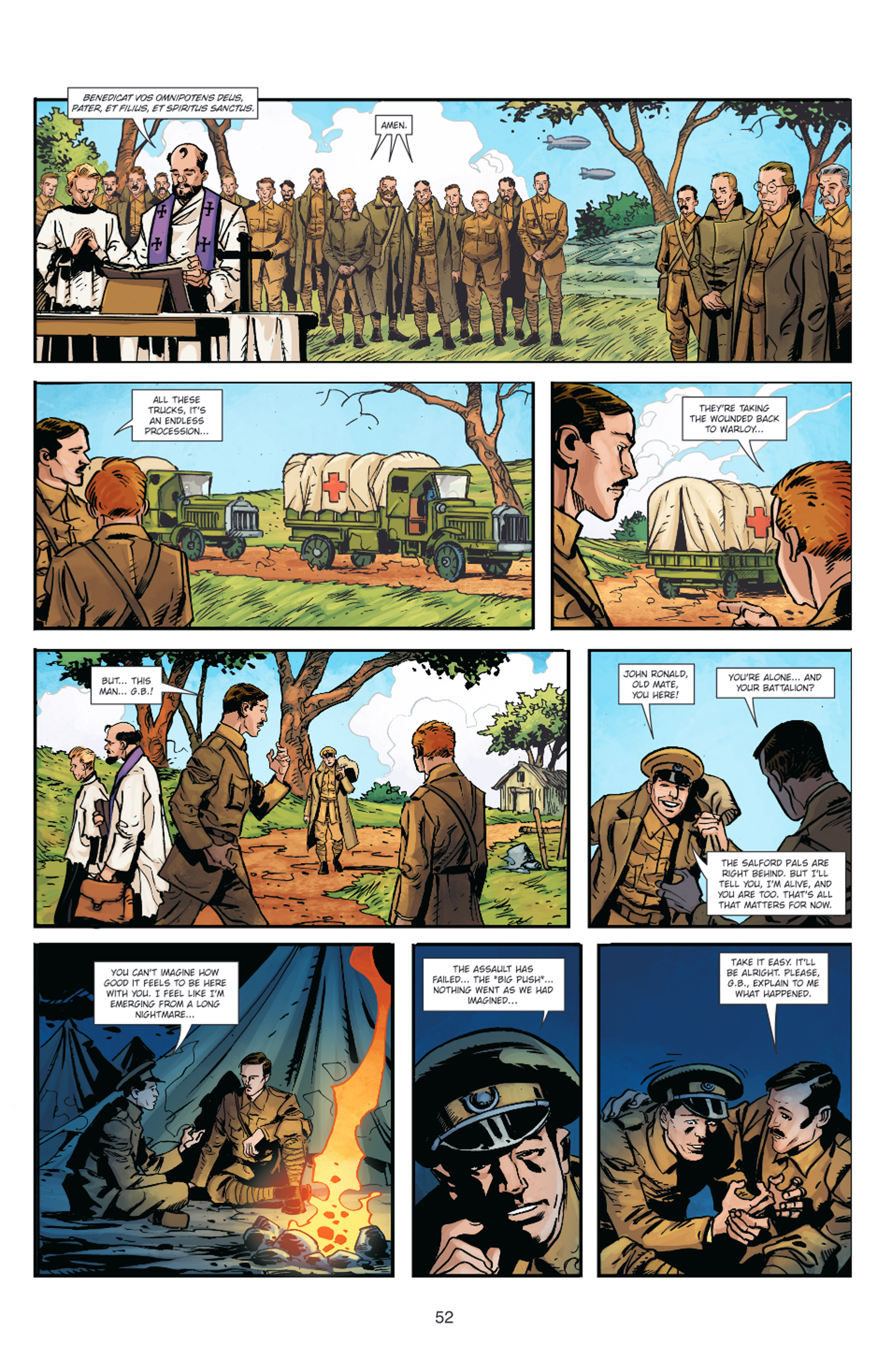 Tolkien: Lighting Up The Darkness (2024) issue GN - Page 54