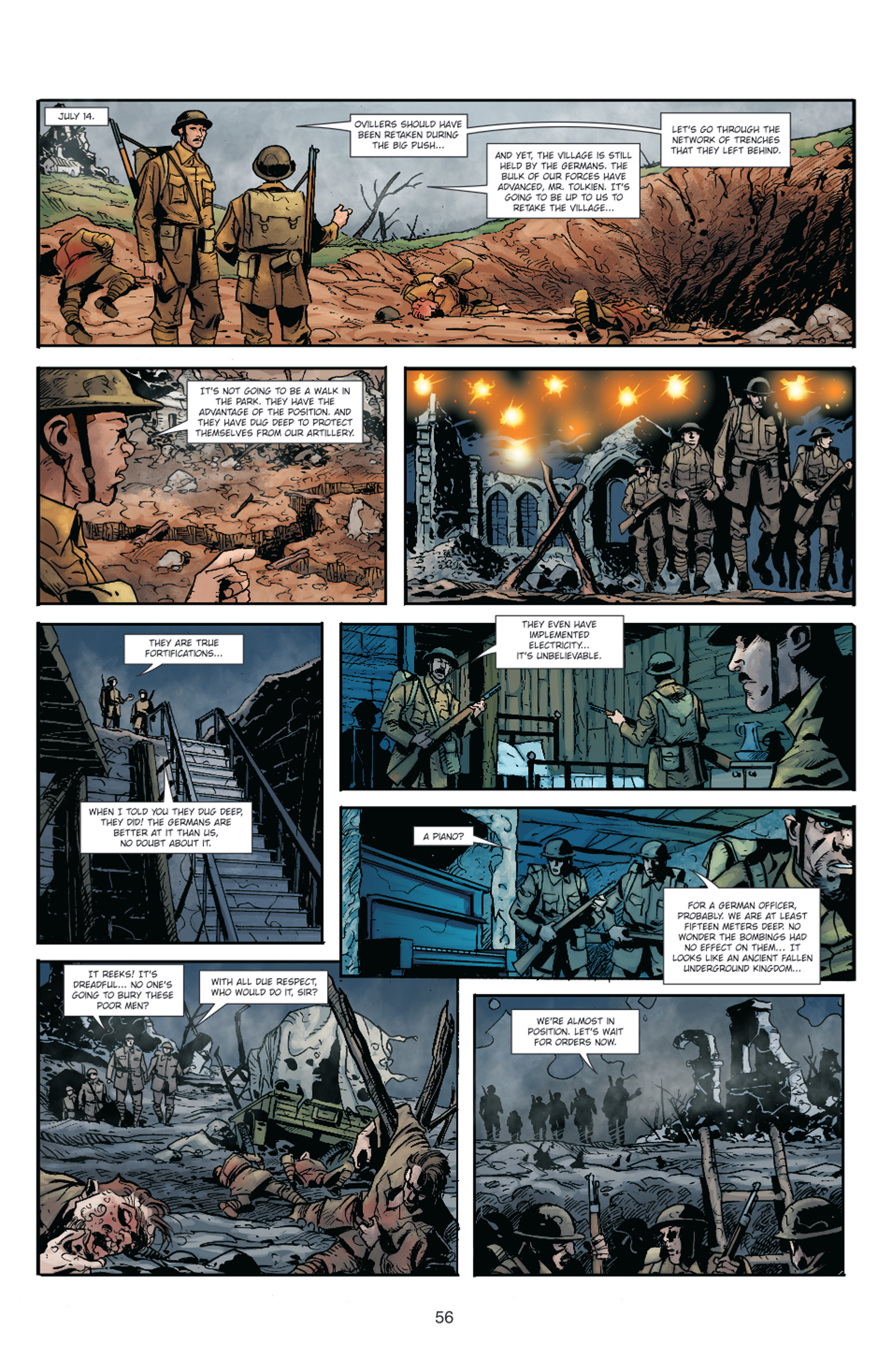 Tolkien: Lighting Up The Darkness (2024) issue GN - Page 58