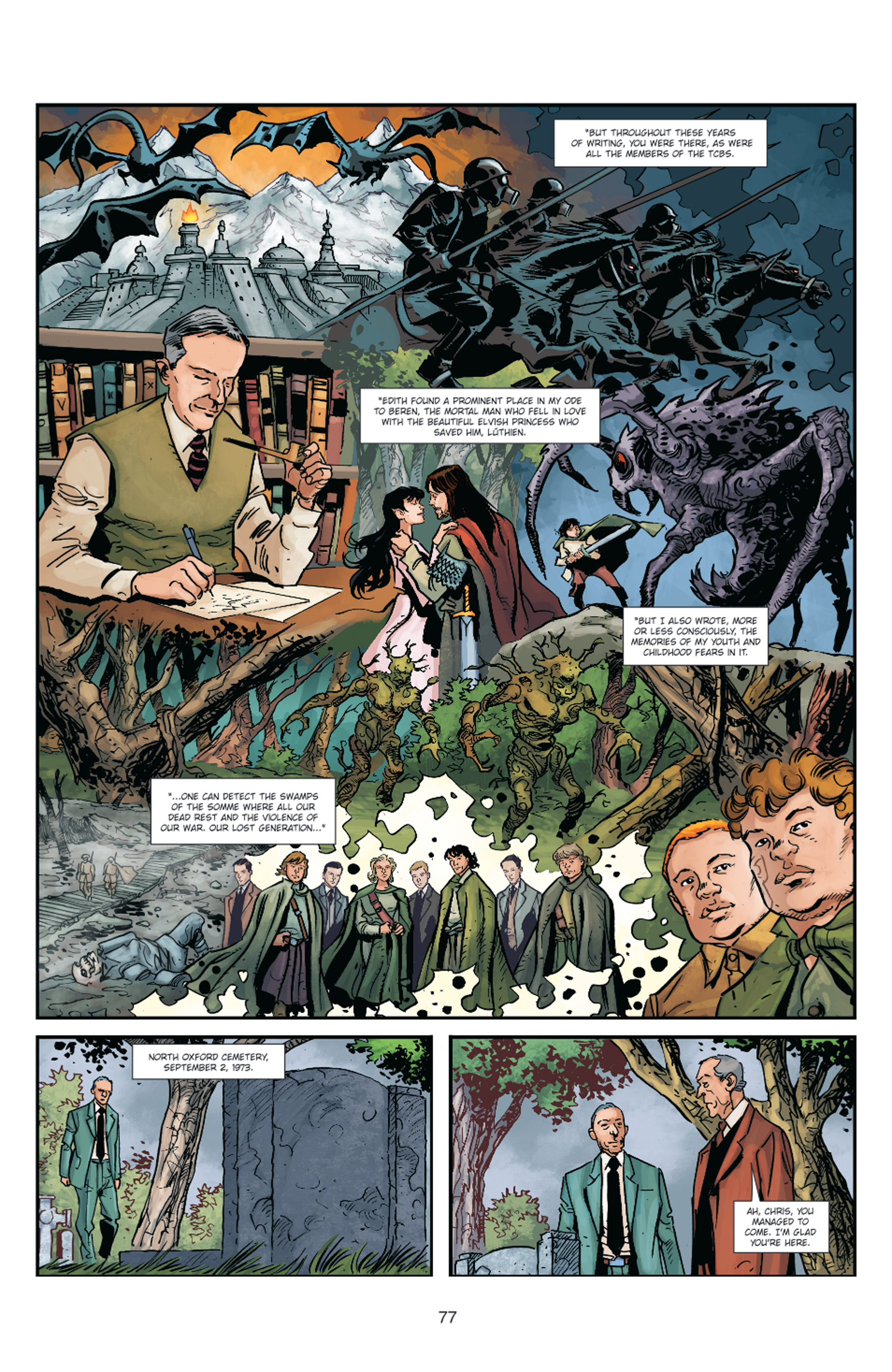 Tolkien: Lighting Up The Darkness (2024) issue GN - Page 79