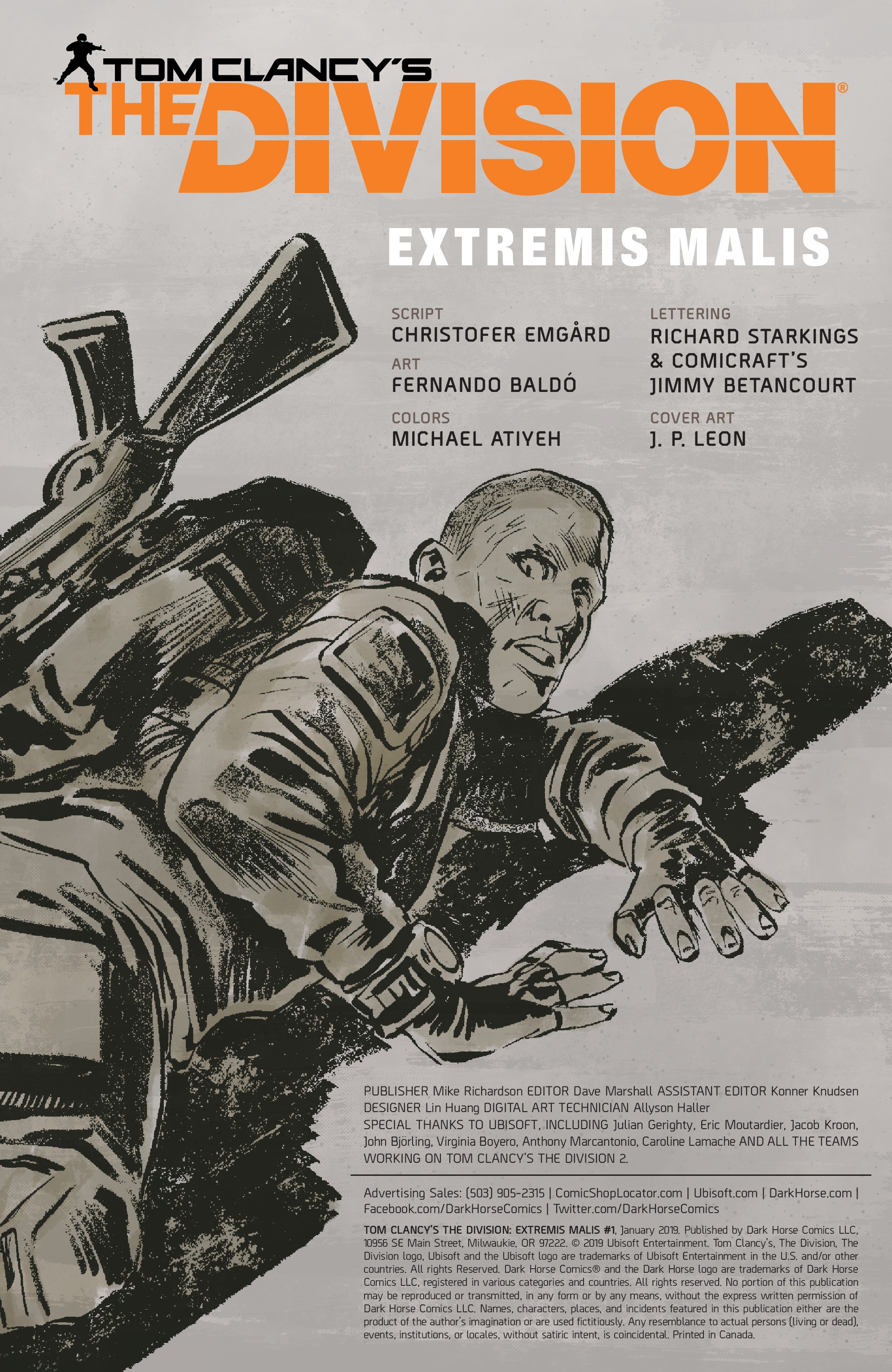 Tom Clancy's The Division: Extremis Malis (2019-): Chapter 1 - Page 2