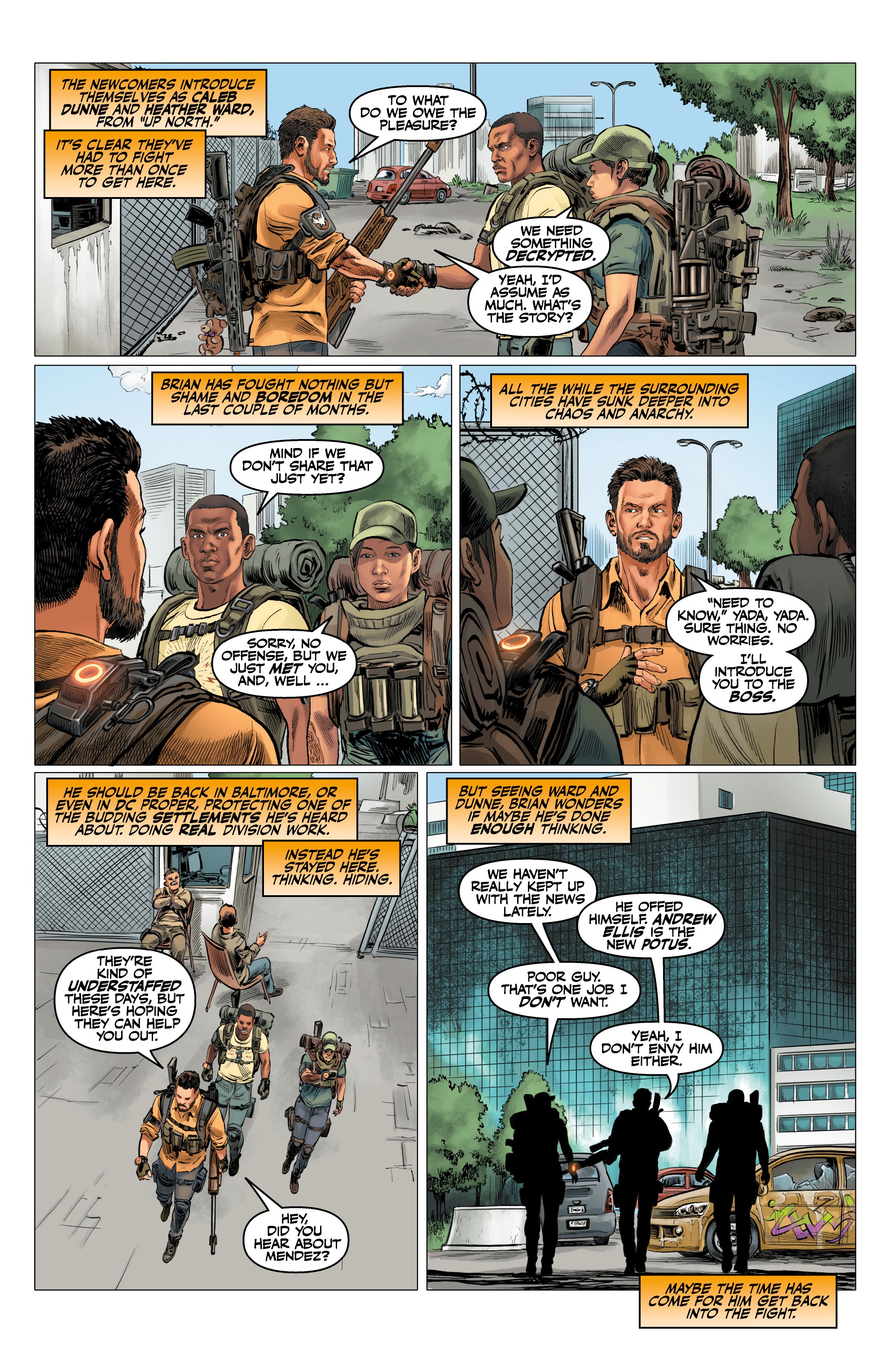 Tom Clancy's The Division: Extremis Malis (2019-): Chapter 3 - Page 4