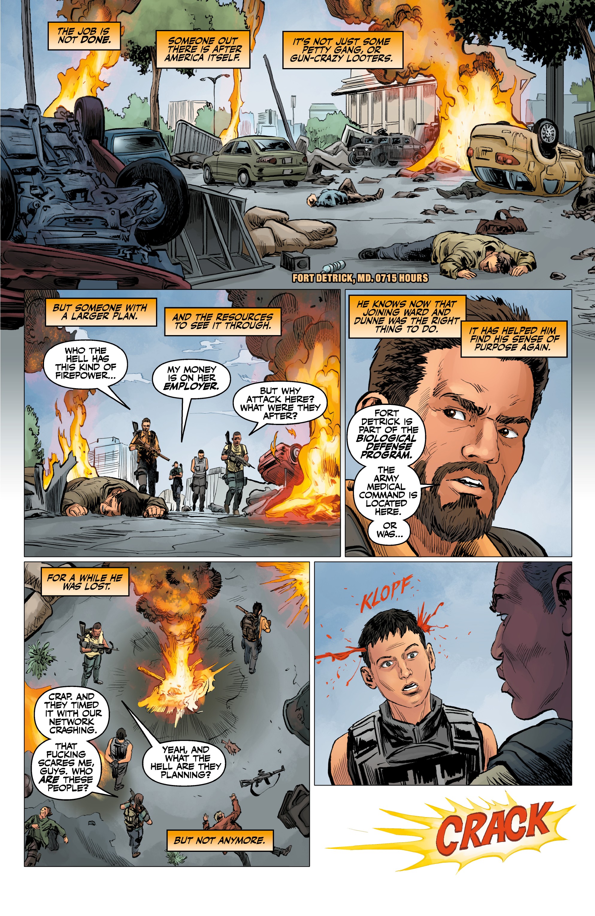 Tom Clancy's The Division: Extremis Malis (2019-) issue 3 - Page 18