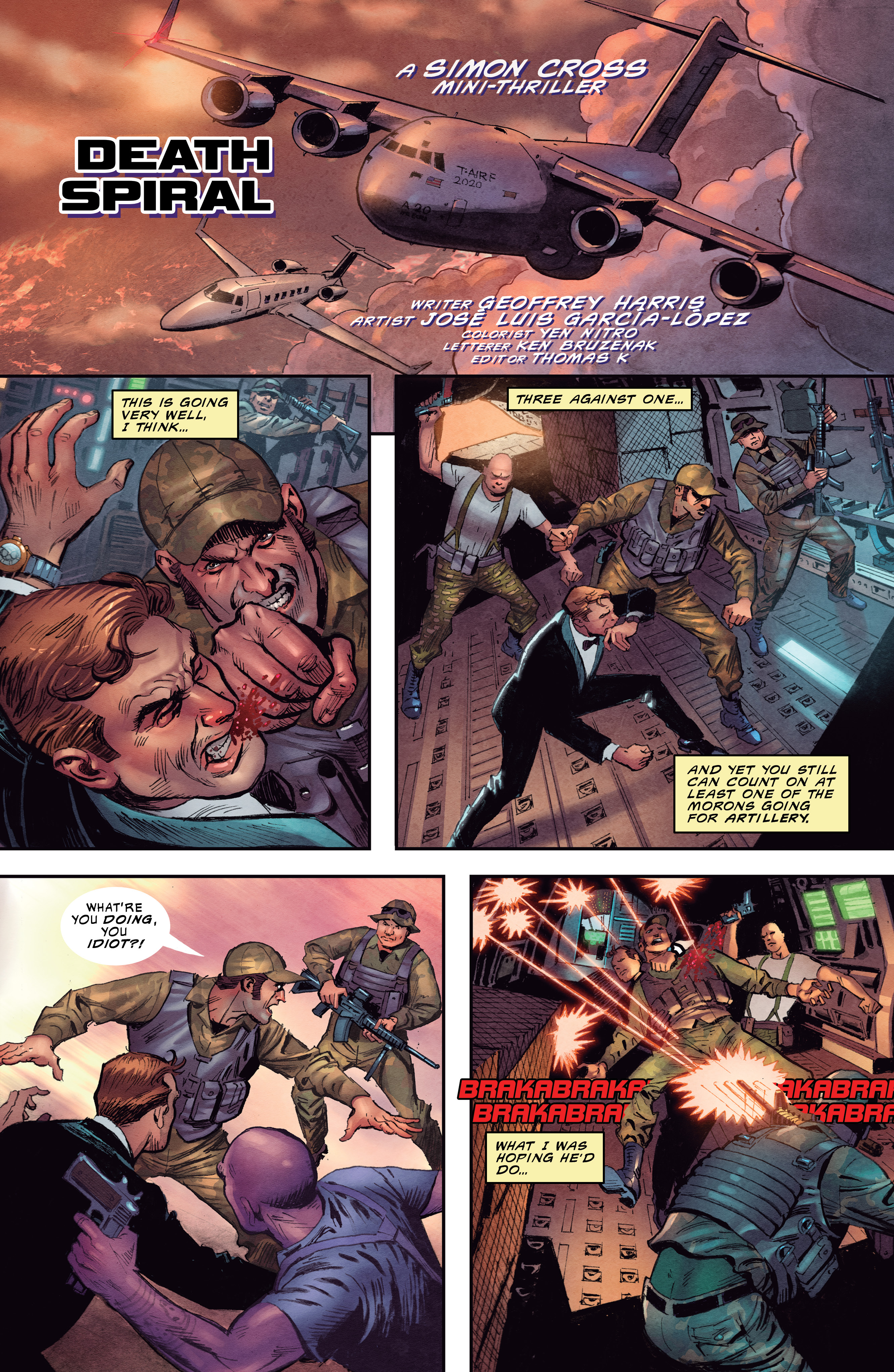 Too Dead to Die: A Simon Cross Thriller (2022) issue TP - Page 159