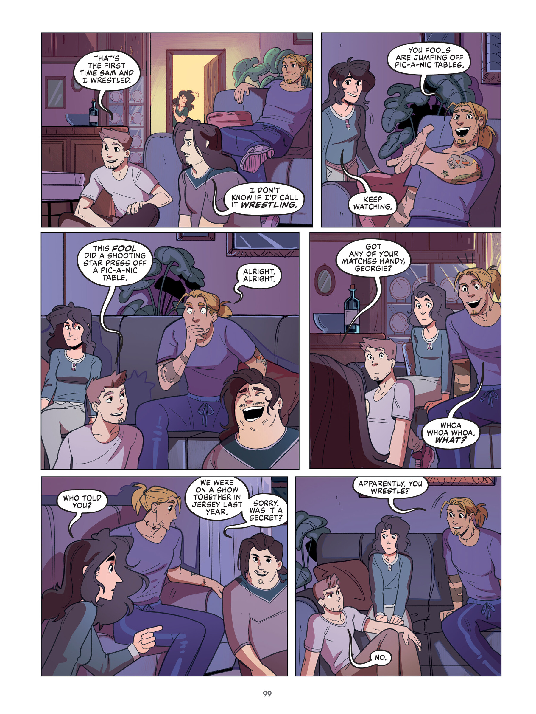 <{ $series->title }} issue 1 - Page 100