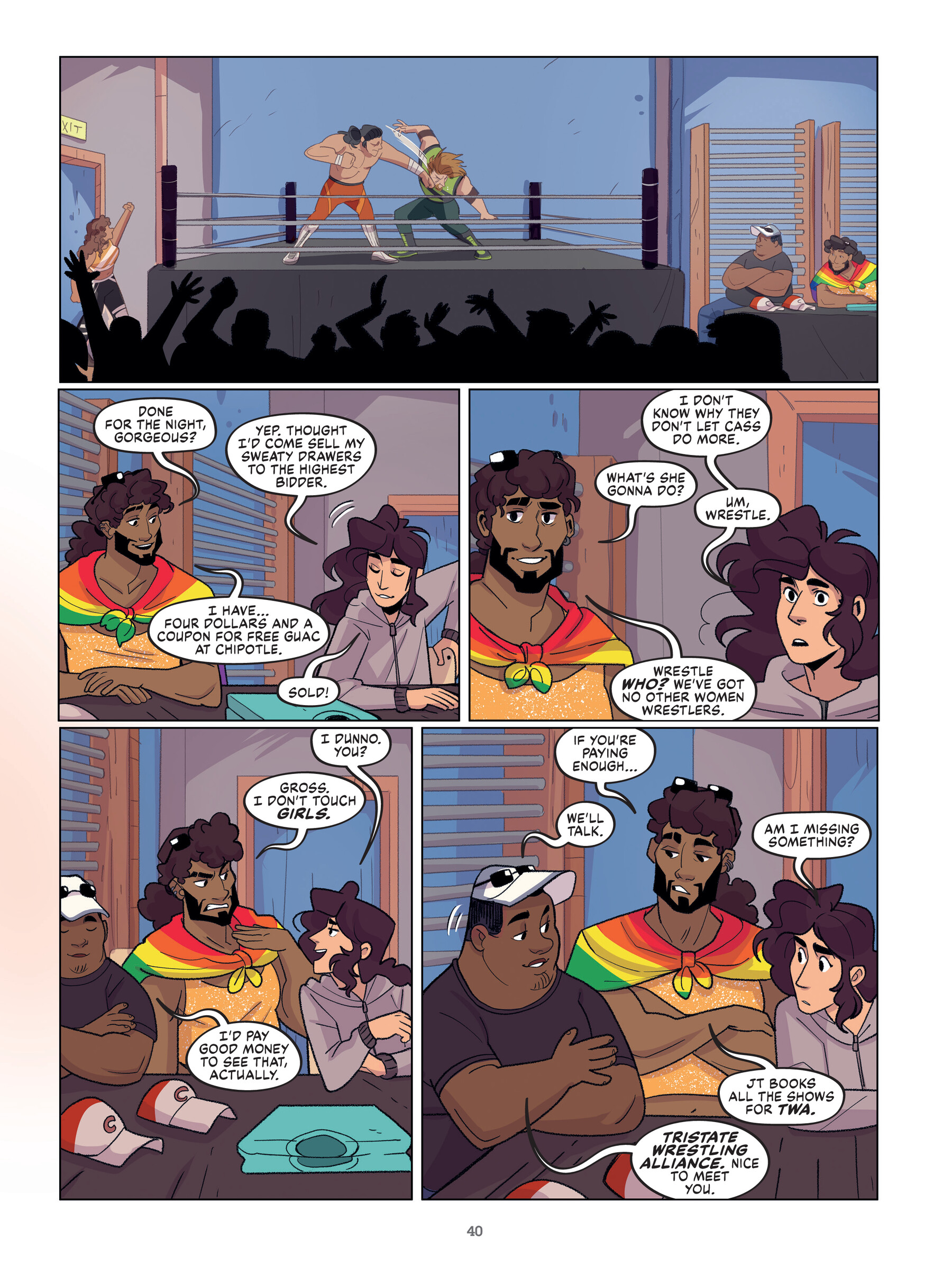 Total Suplex of the Heart (Humanoids 2024) issue 1 - Page 41