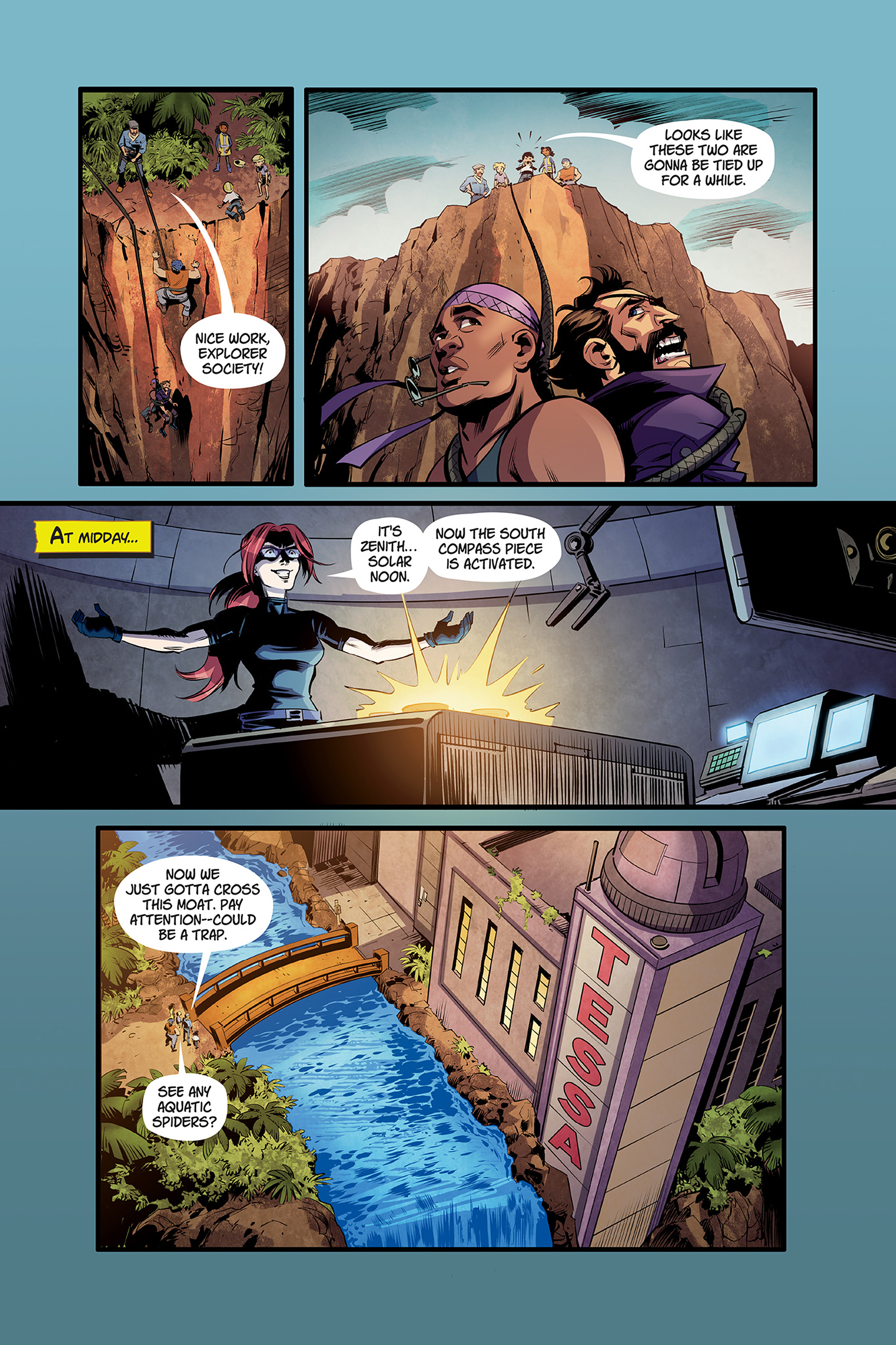 Trackers Presents: Captain Nick & The Explorer Society - Compass of Mems (2023) issue TP - Page 129