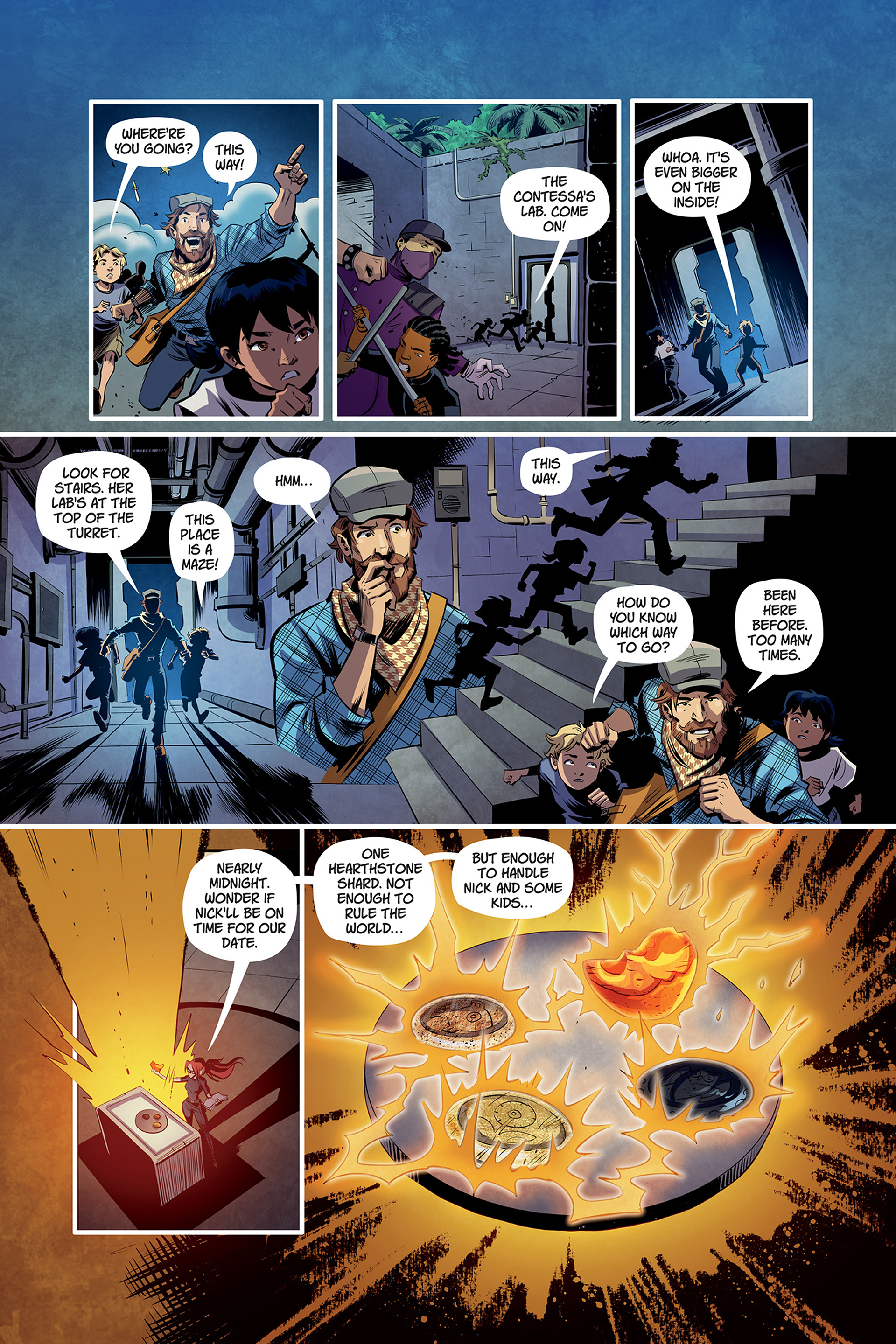 Trackers Presents: Captain Nick & The Explorer Society - Compass of Mems (2023) issue TP - Page 134