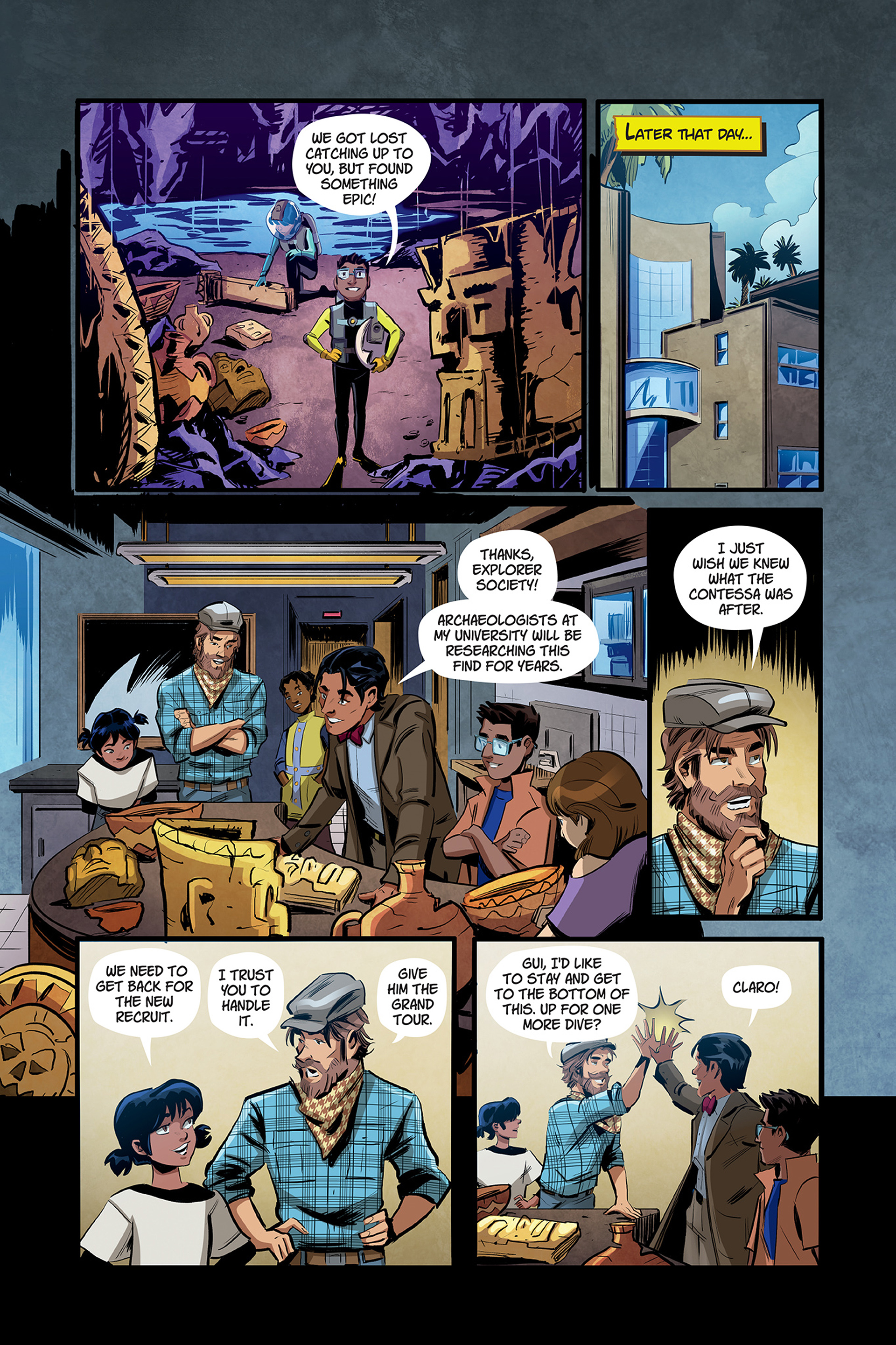 Trackers Presents: Captain Nick & The Explorer Society - Compass of Mems (2023) issue TP - Page 29