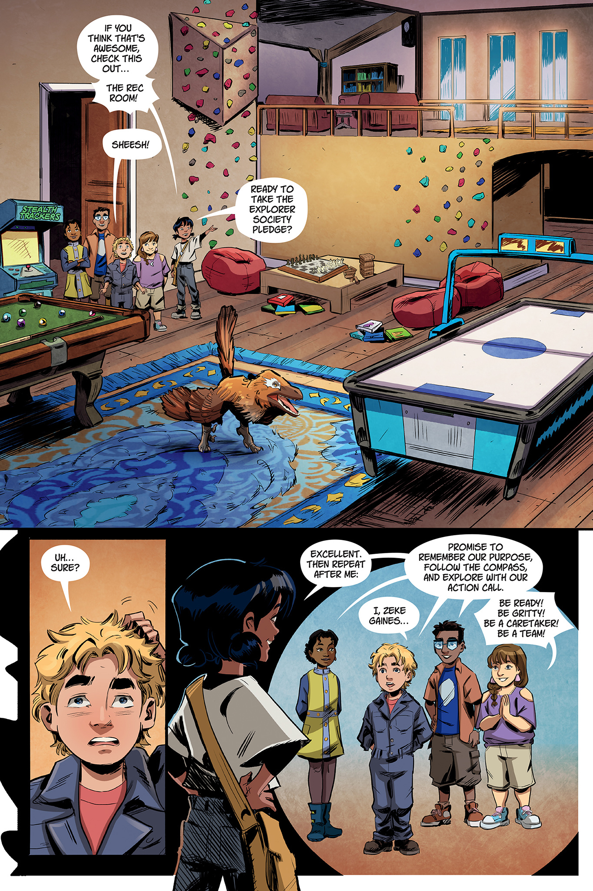 Trackers Presents: Captain Nick & The Explorer Society - Compass of Mems (2023) issue TP - Page 39